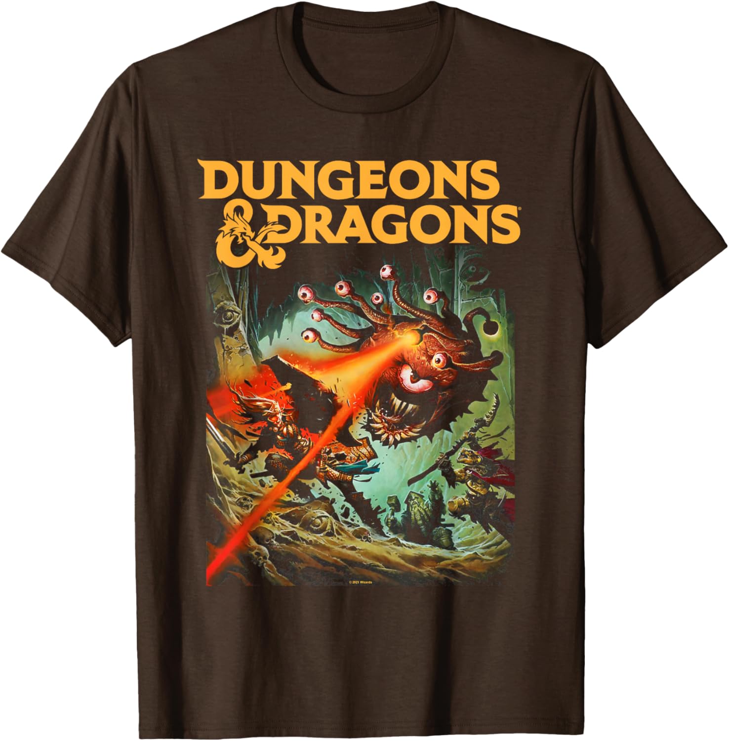 Dungeons and Dragons Beholder T-Shirt for Fantasy Game Fans - 2