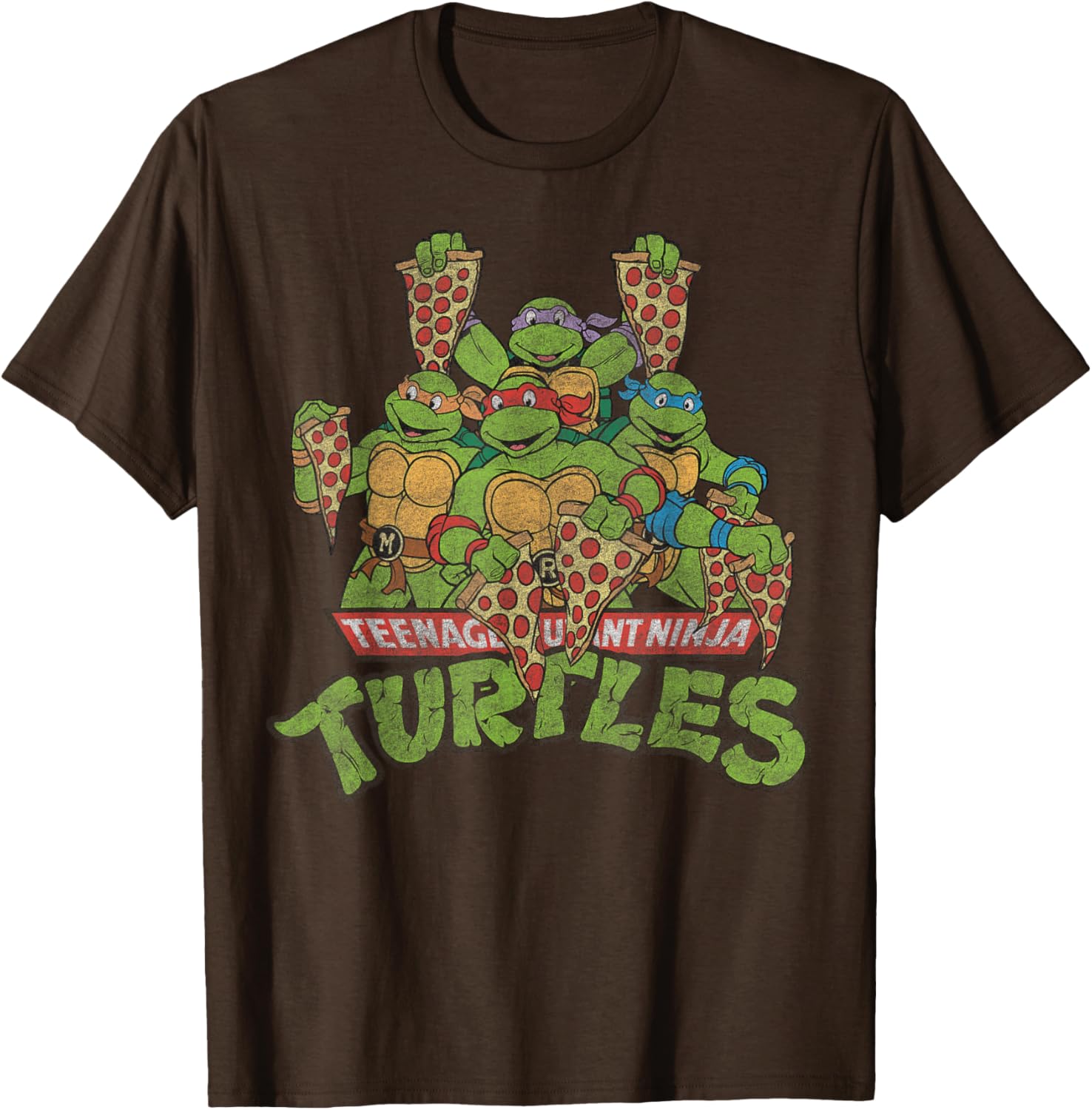 Teenage Mutant Ninja Turtles Smiles and Slices T-Shirt for Kids - 4