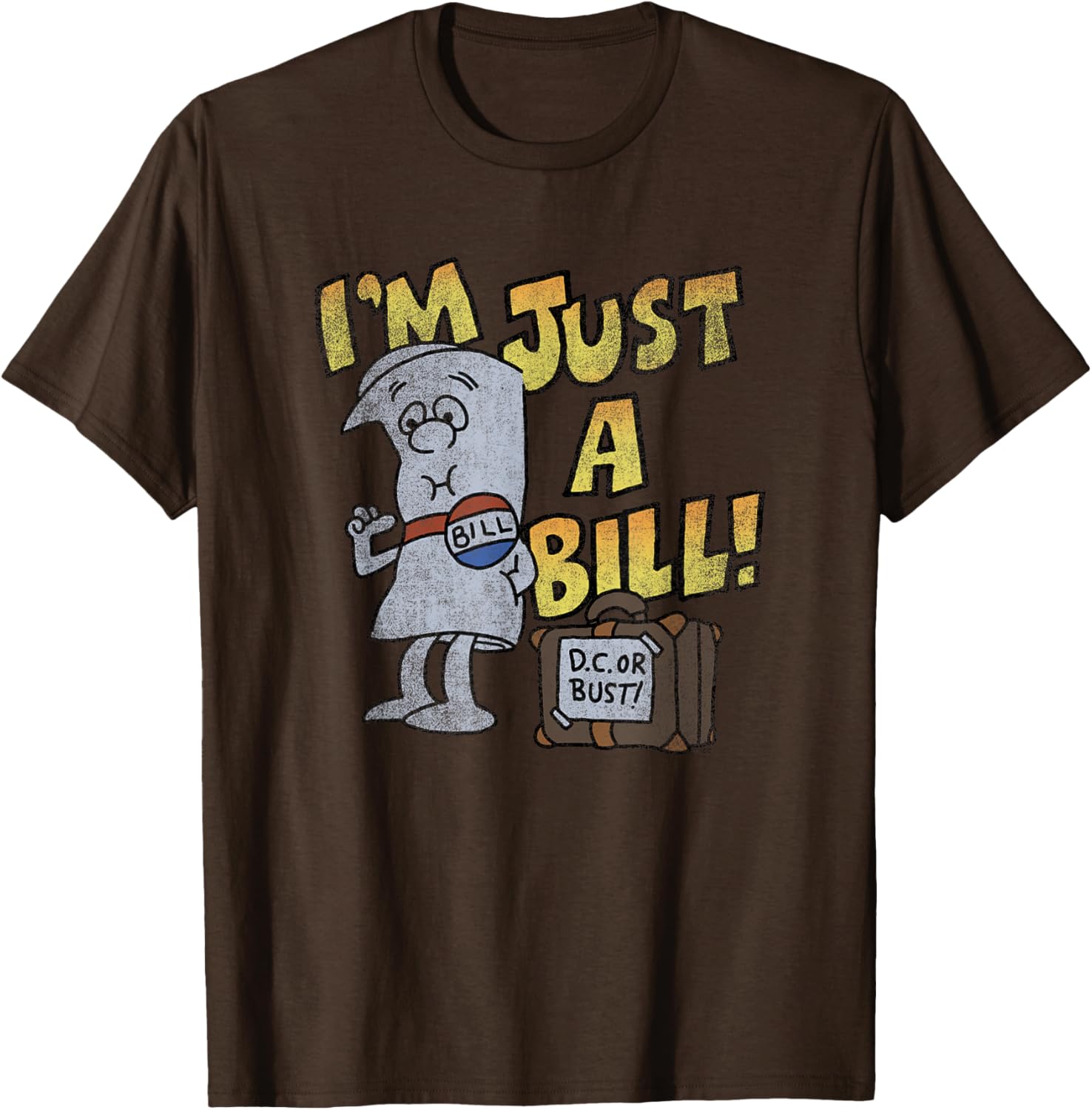 Ripple Junction Schoolhouse Rock I'm Just A Bill Congress T-Shirt - 8