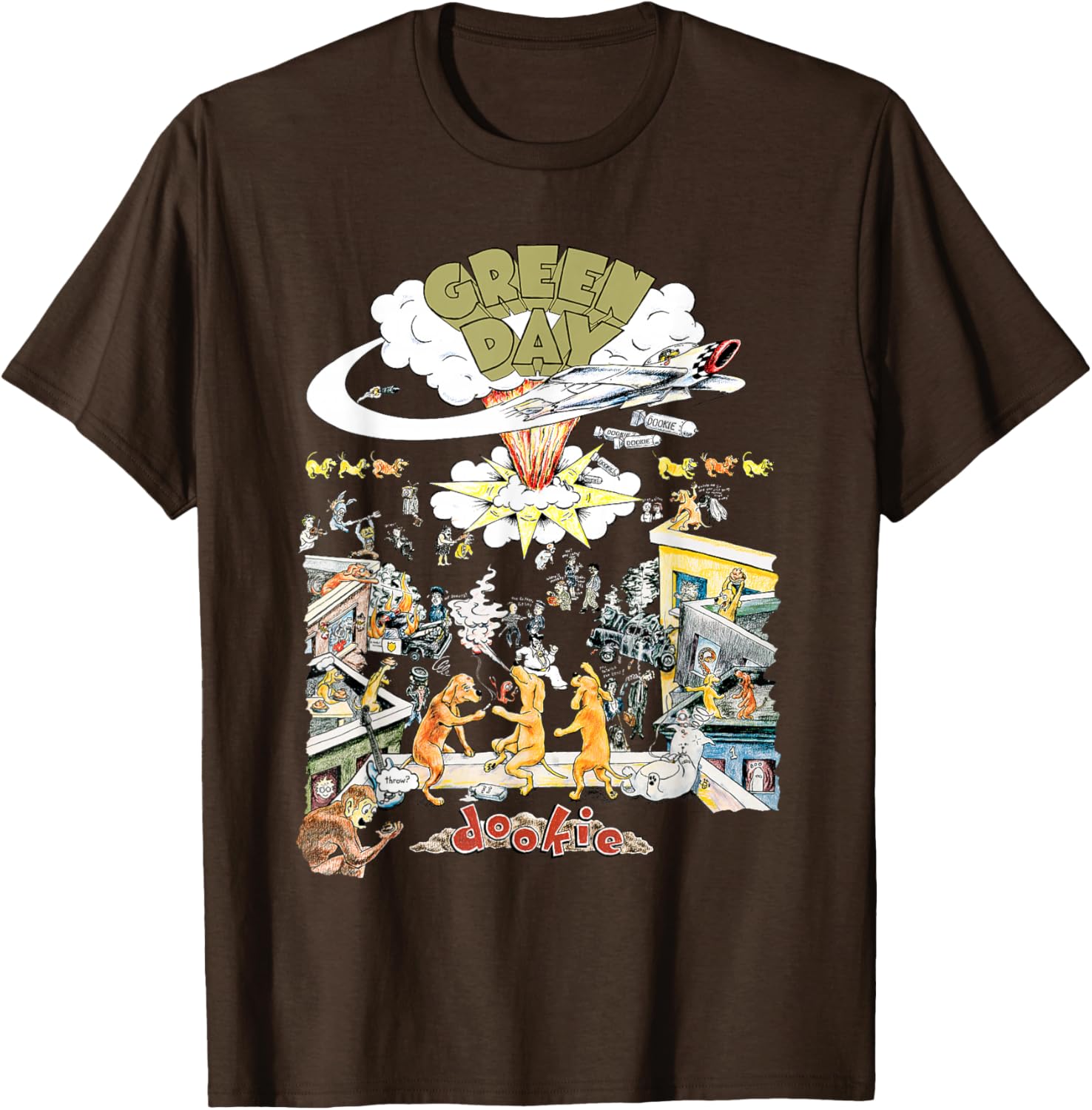 Green Day Dookie Scene T-Shirt for Fans | Stylish Music Apparel - 8