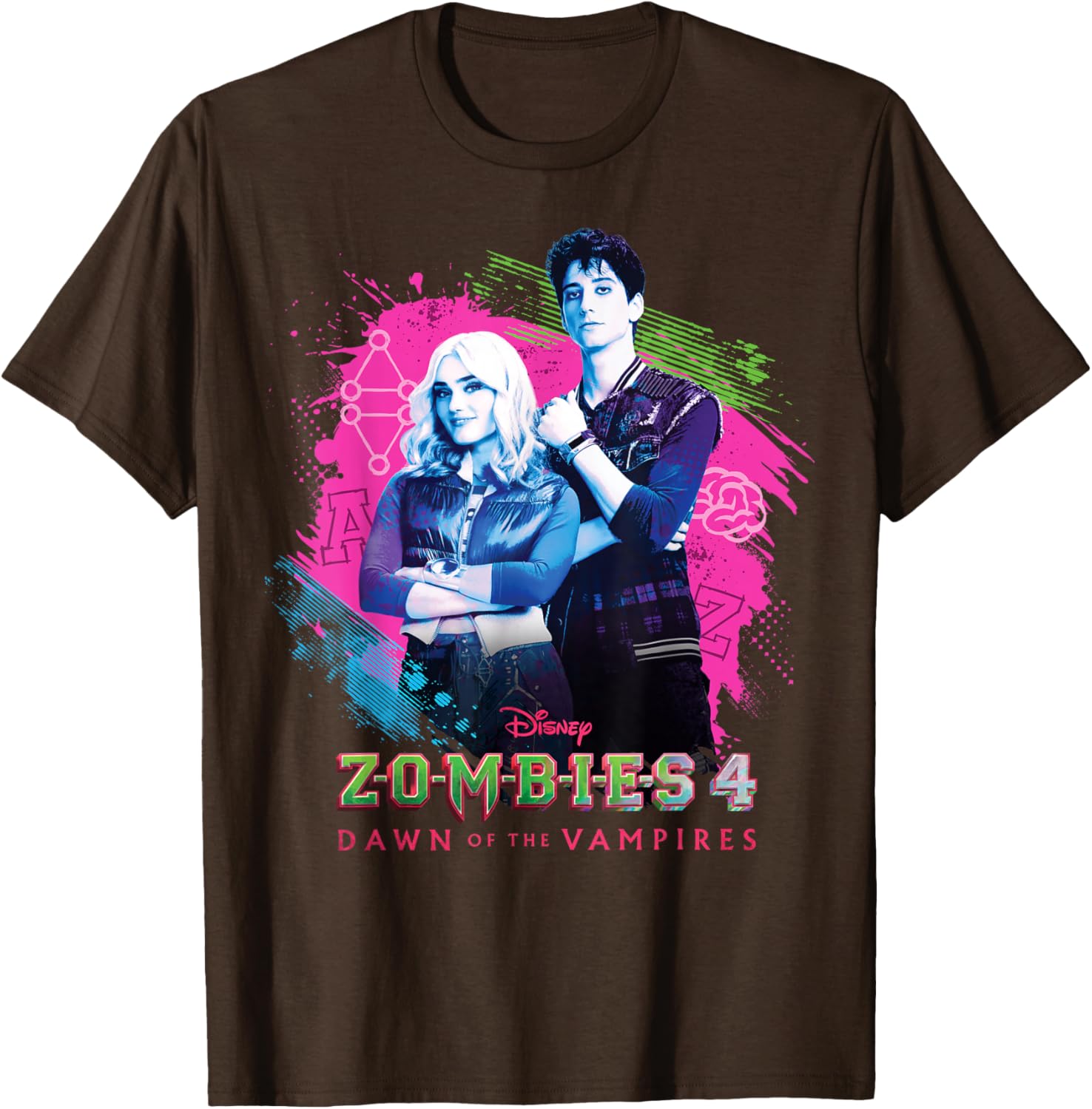 Disney Zombies 4 T-Shirt featuring Zed and Addison for fans - 10