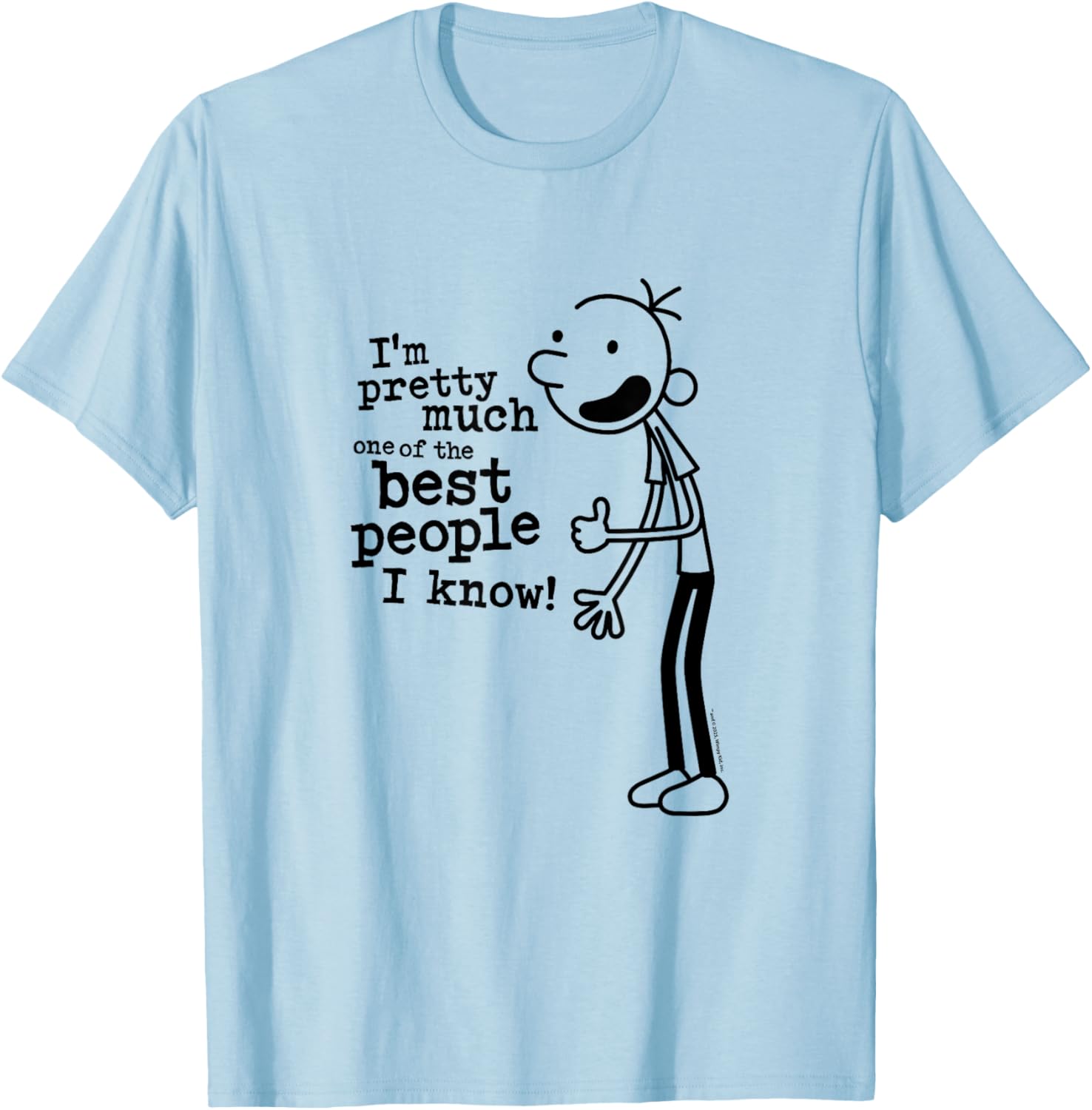 Diary of a Wimpy Kid I'm The Best People I Know T-Shirt for Kids - 4