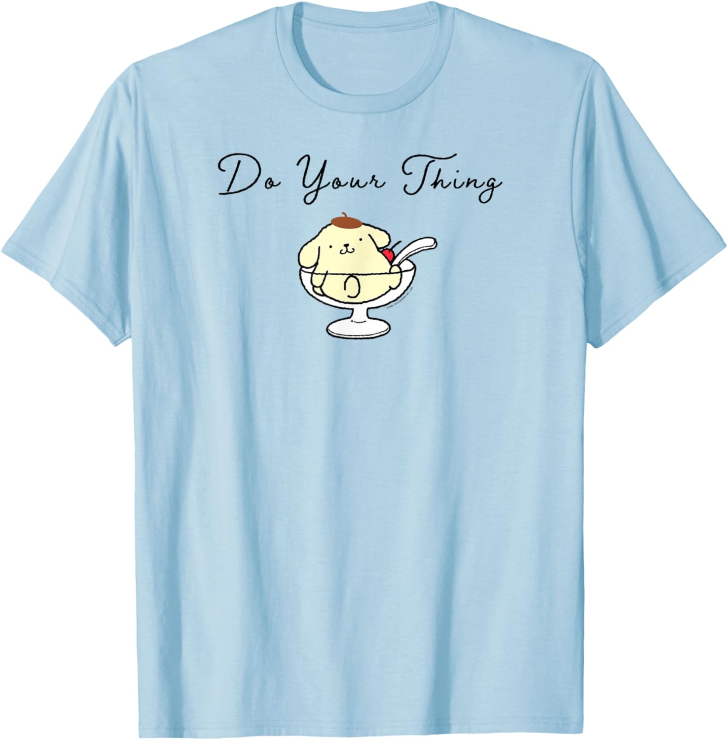 Pompompurin Do Your Thing T-Shirt Cute Character Apparel for Fans - 11