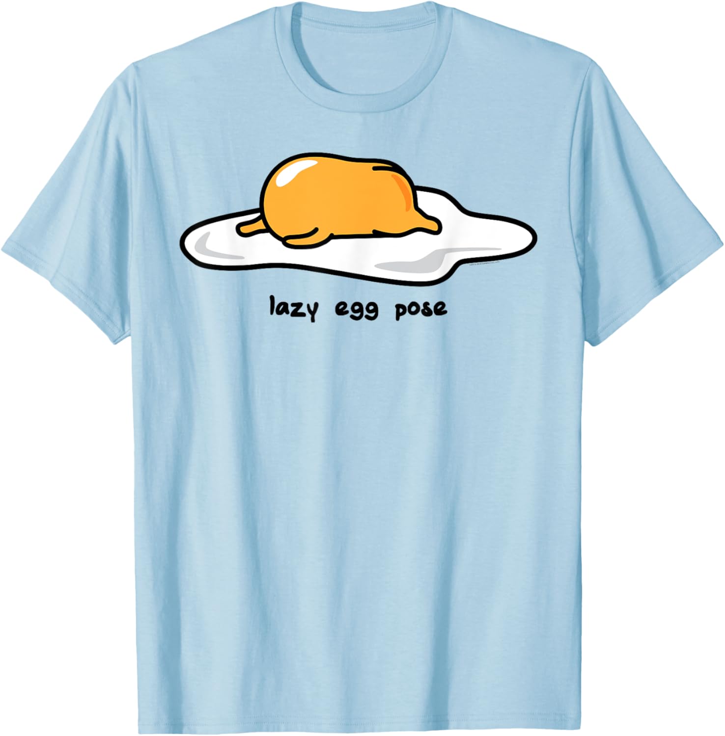 Gudetama Lazy Egg Yoga Pose T-Shirt for Fun and Comfort Lovers - 18