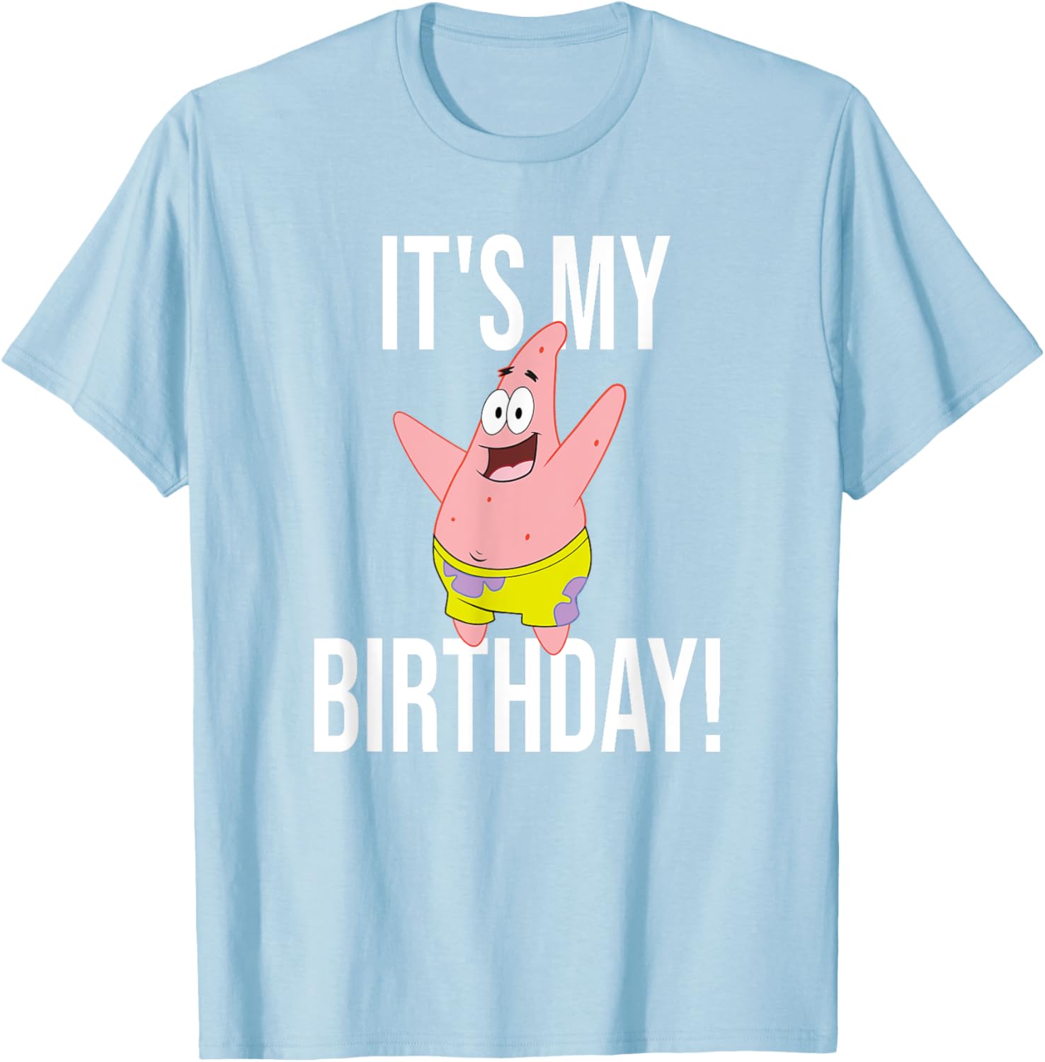 Mademark Birthday T-Shirt Featuring Patrick Star from SpongeBob SquarePants - 3