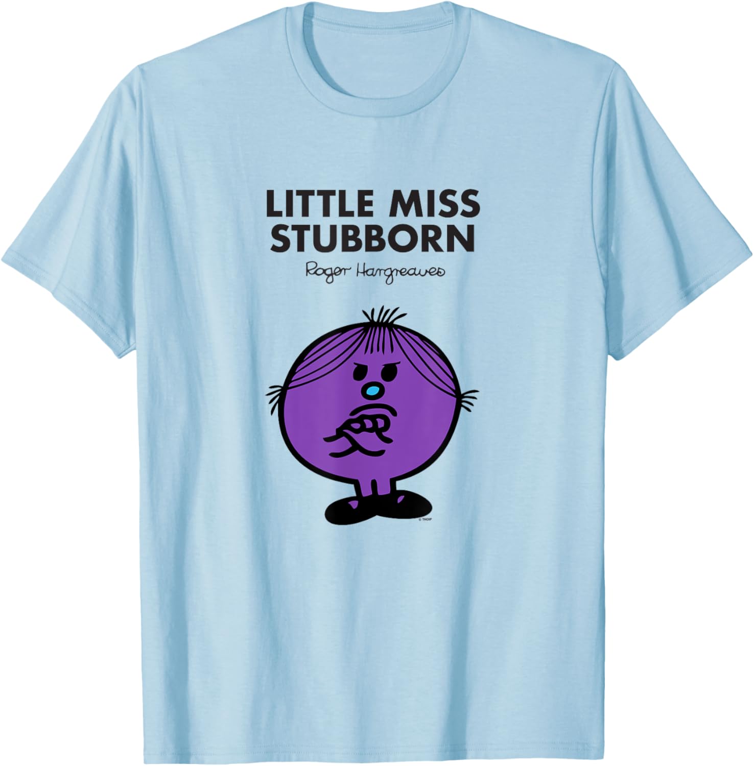 Mr. Men Little Miss Stubborn T-Shirt for Kids - Fun and Stylish Wear - 10