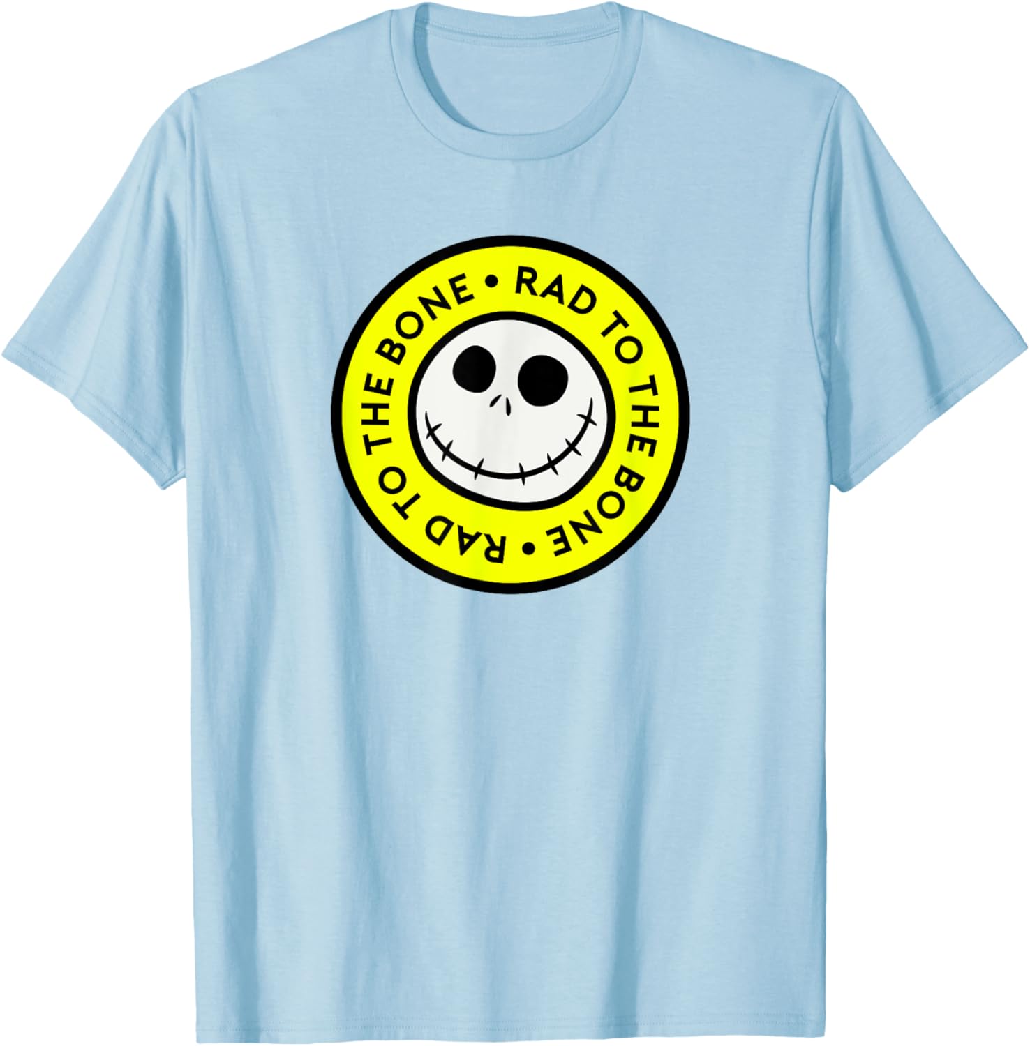 Men's Nightmare Before Christmas Jack Skeleton Rad To The Bone T-Shirt - 3