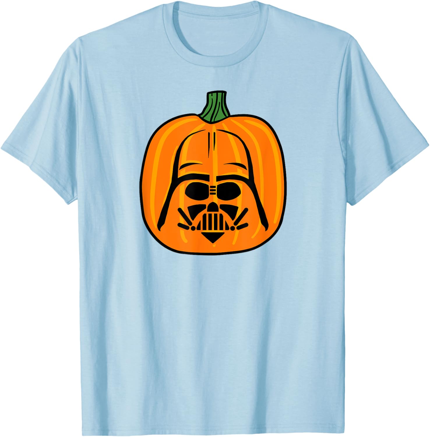 Darth Vader Pumpkin Jack O'Lantern T-Shirt for Star Wars Fans - 3