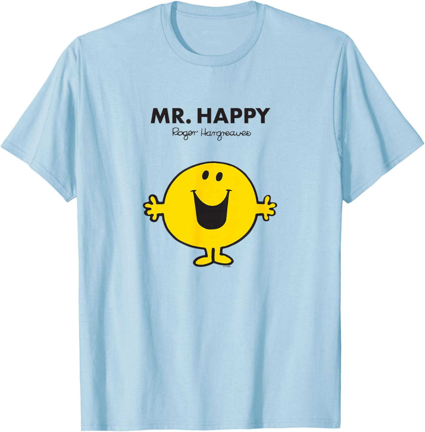 Mr Happy T-Shirt for Kids and Adults | Fun Mr Men Character Apparel - 13