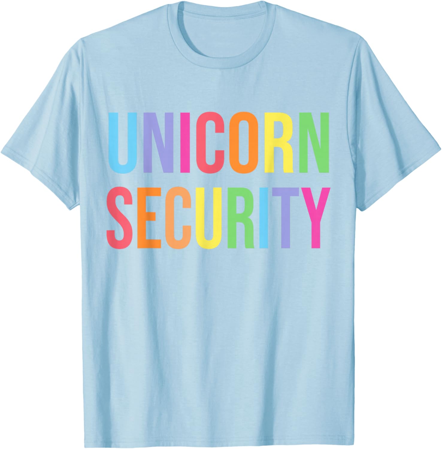 Halloween Family Costume Unicorn Security T-Shirt for Mom, Dad, Daughter - 5