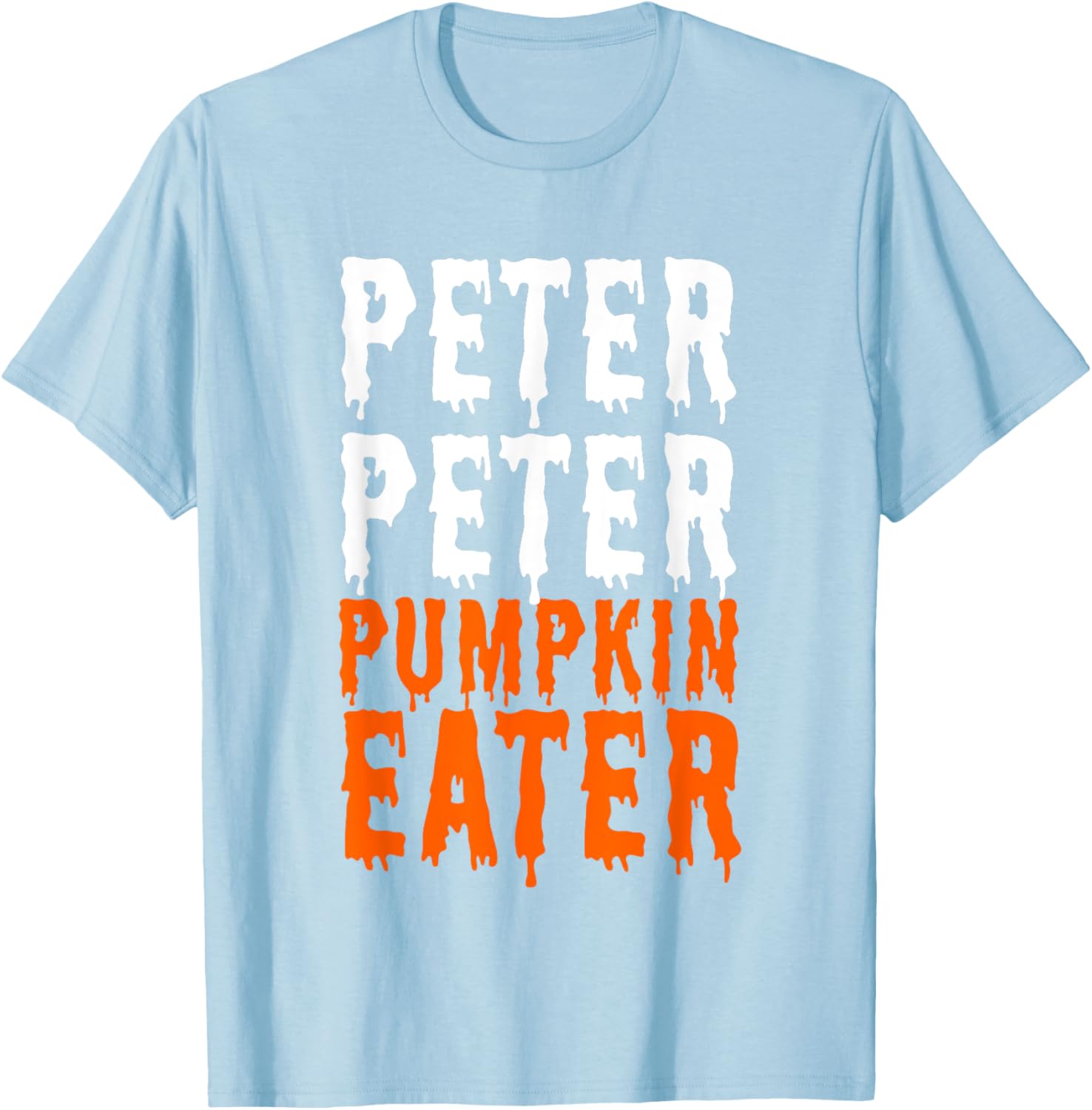 Peter Pumpkin Eater Halloween Costume T-Shirt for Couples and Men - 15
