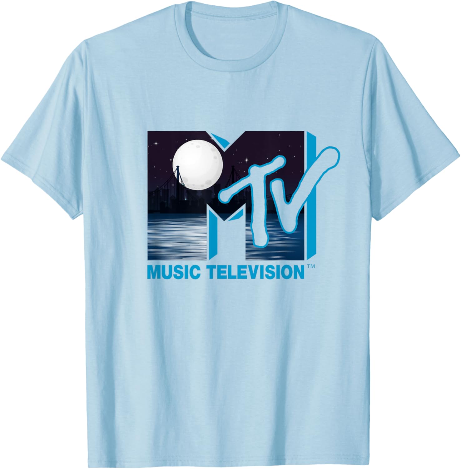 Mademark x MTV Full Moon City Logo T-Shirt - Stylish Graphic Tee - 2