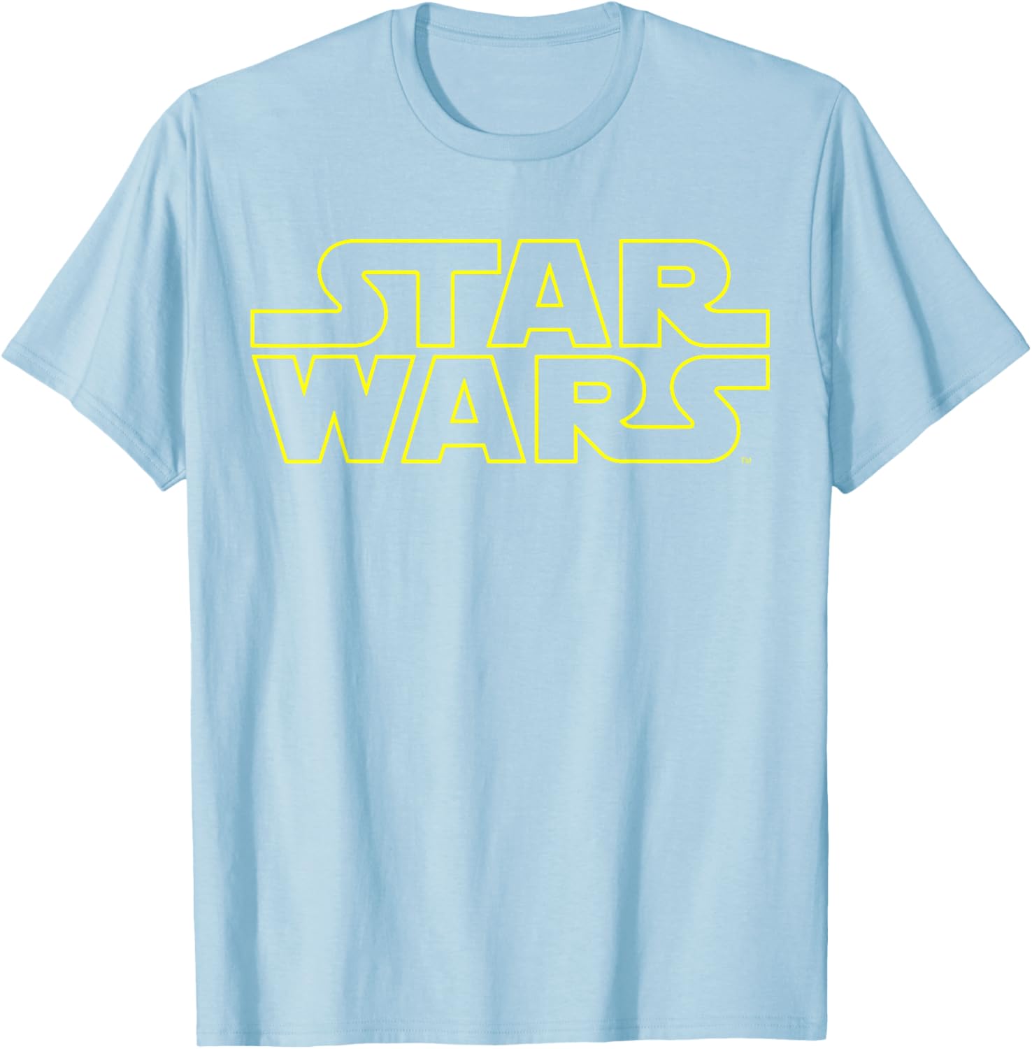 Star Wars Simple Title Logo T-Shirt for Fans | Disney+ Apparel - 12