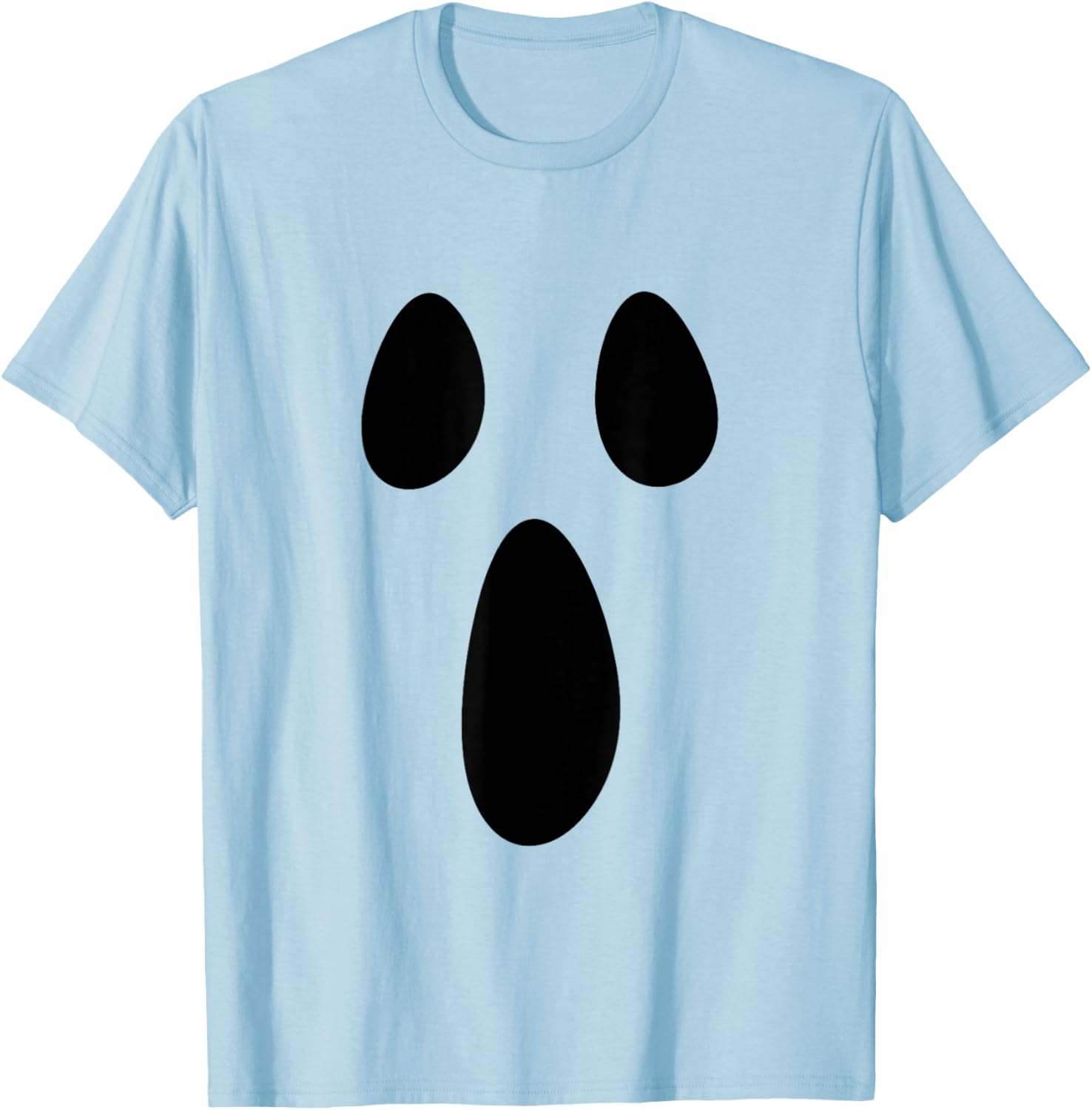 Ghost Silly Face Spooky Halloween Costume T-Shirt for Fun Celebrations - 12