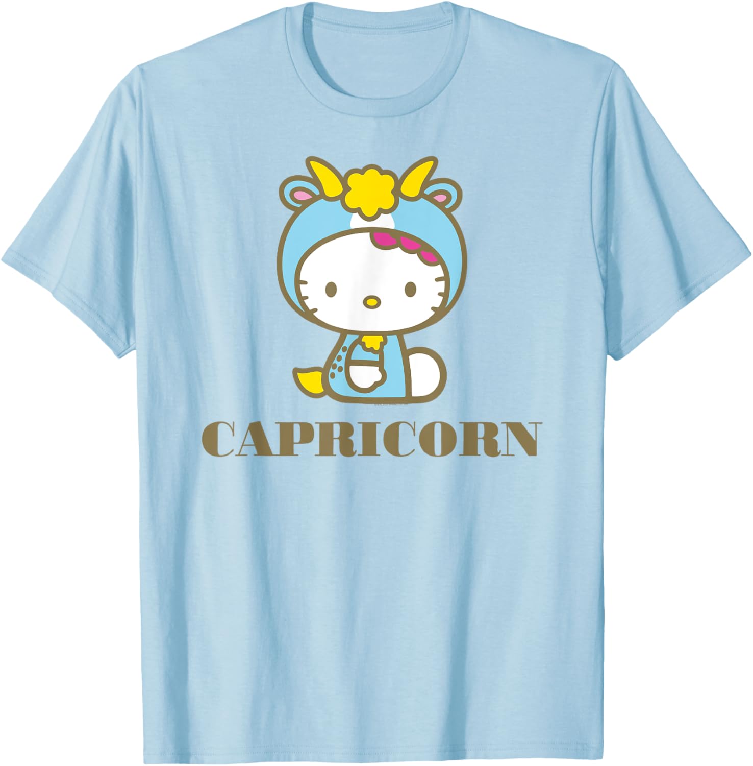 Hello Kitty Capricorn T-Shirt Cute Zodiac Sign Apparel for Fans - 4