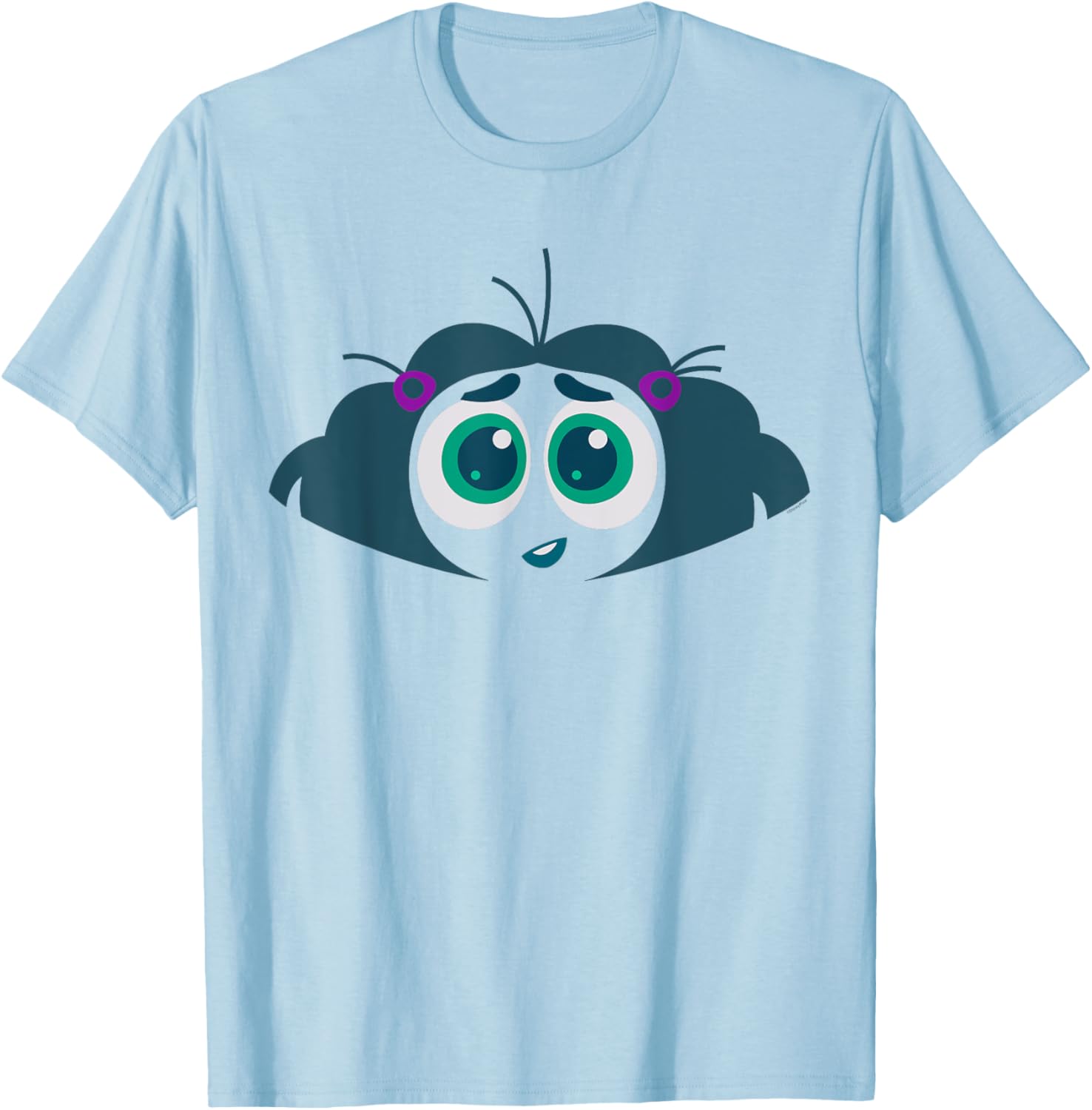 Disney Pixar Inside Out 2 Envy Costume Big Face T-Shirt for Kids and Adults - 1