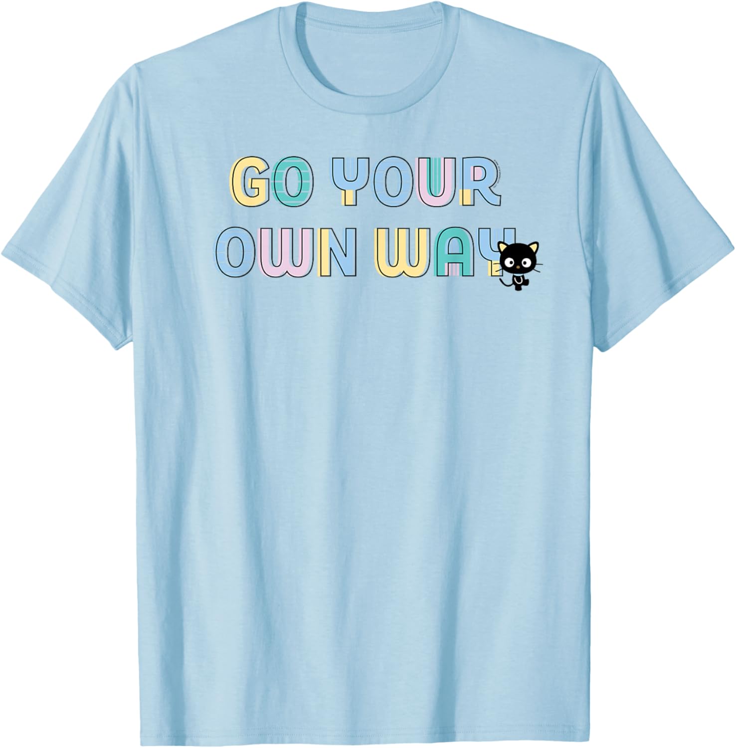 Chococat Go Your Own Way Graphic T-Shirt for Fun Fashion Lovers - 8