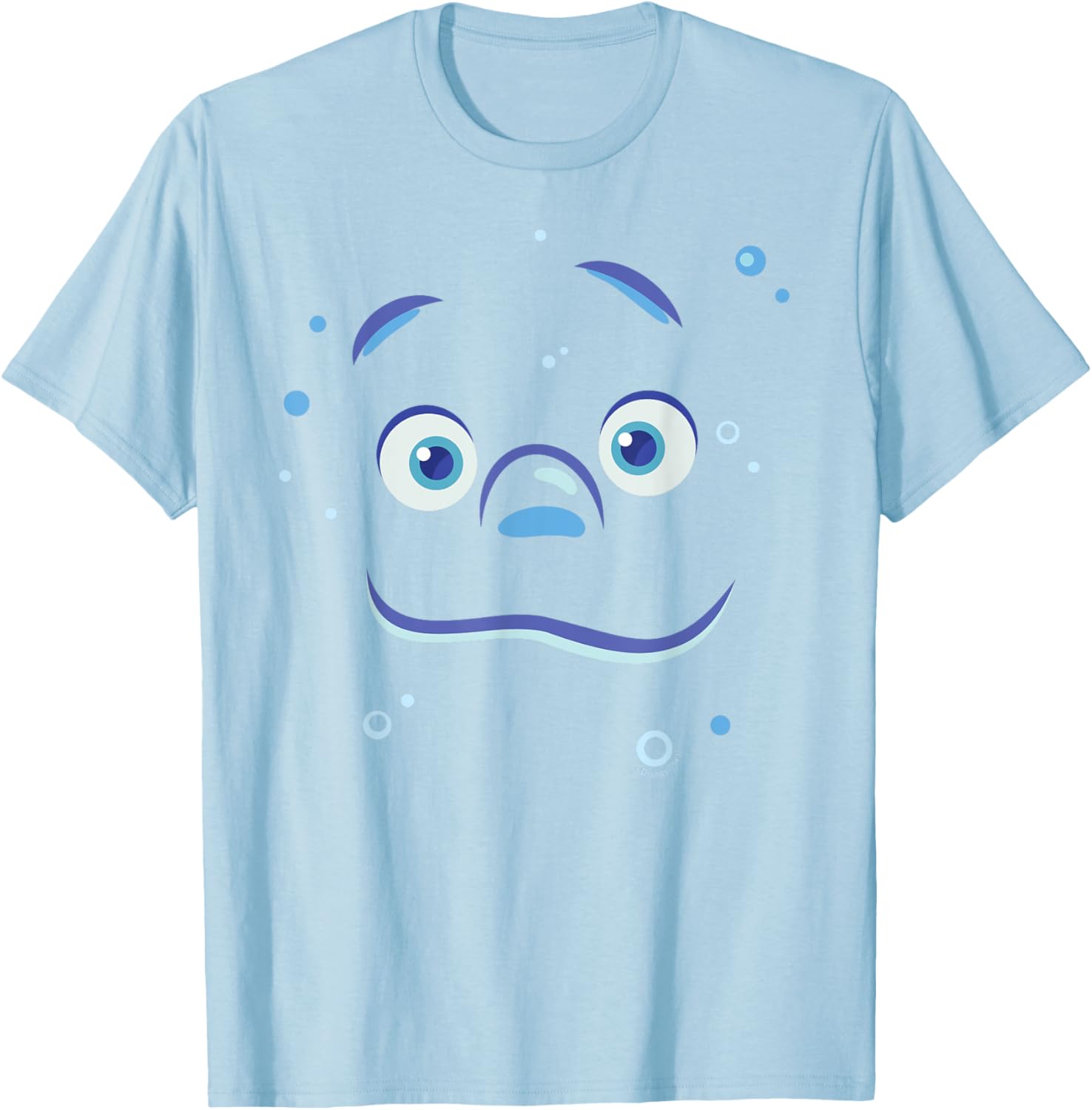 Disney Pixar Elemental Wade Ripple Big Face Costume T-Shirt for Kids - 1