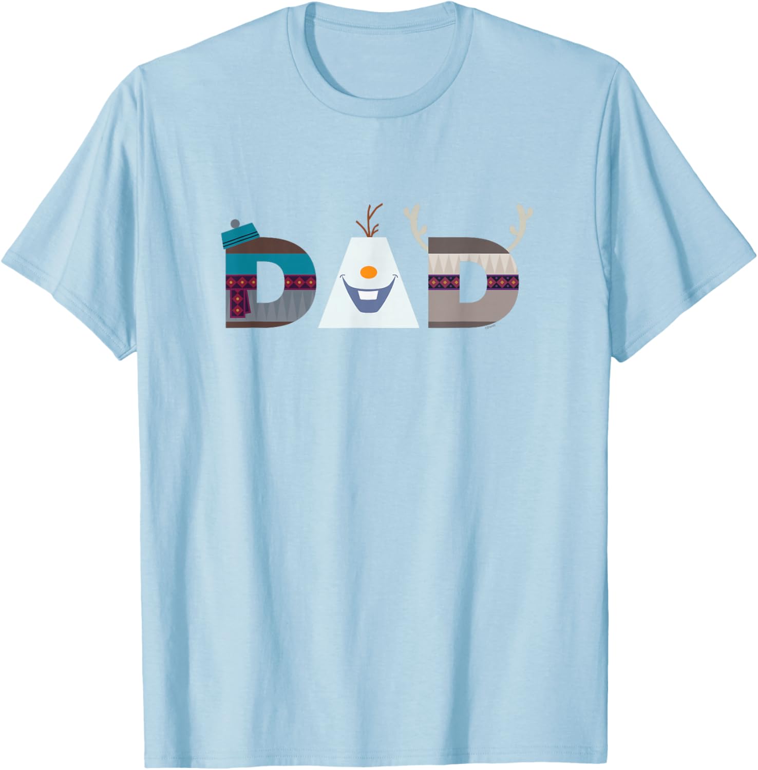 Disney Frozen Olaf Sven Kristoff Dad T-Shirt for Father's Day Birthday - 8