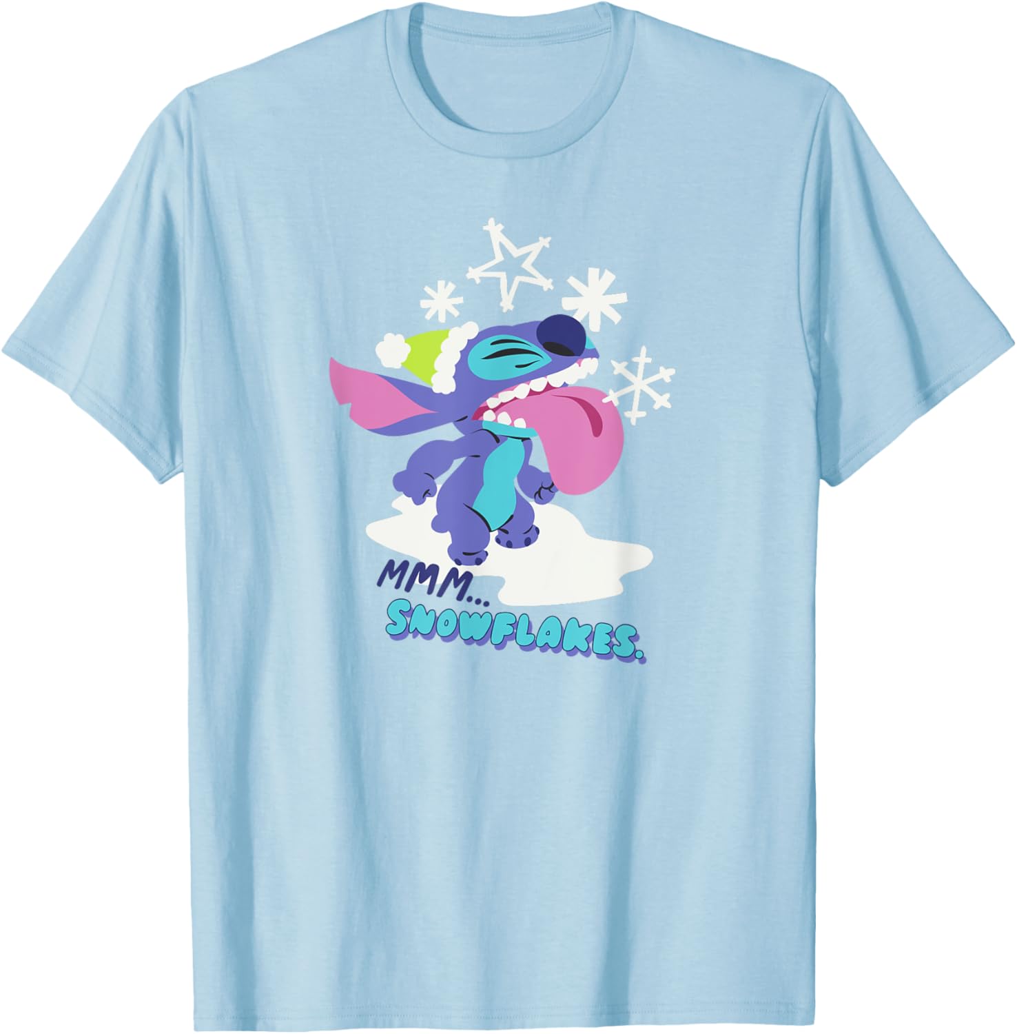 Cozy Amazon Essentials Snowflake T-Shirt for Winter Fun and Style - 4
