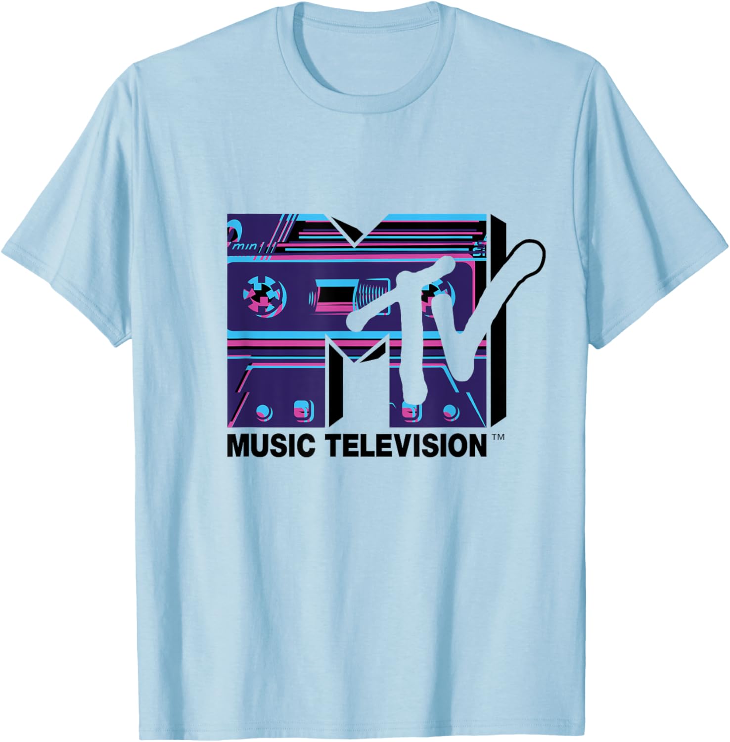 Mademark x MTV Funky Audio Tape Logo T-Shirt for Trendy Style - 5