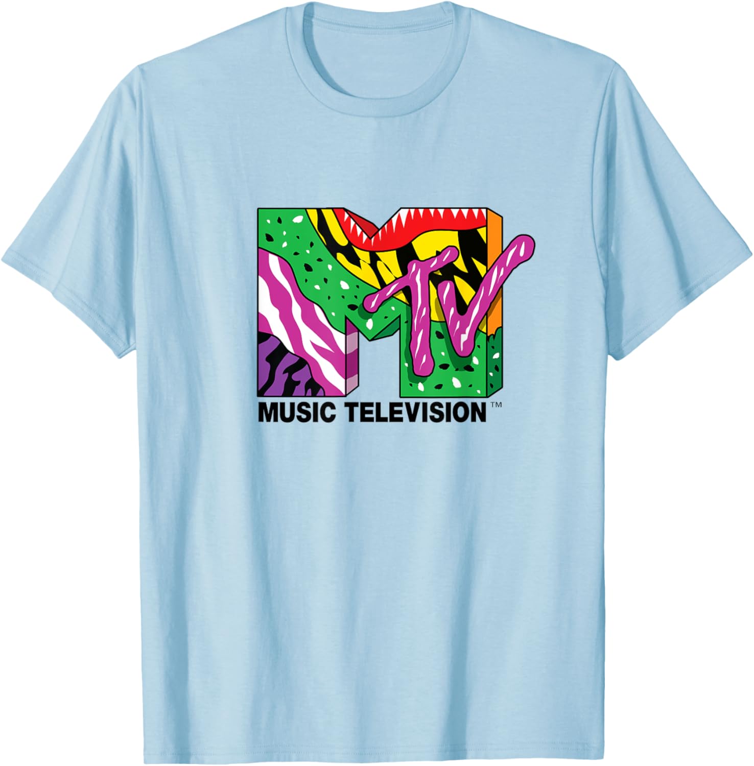 Mademark x MTV Colorful Creative Art T-Shirt Official Logo Design - 10