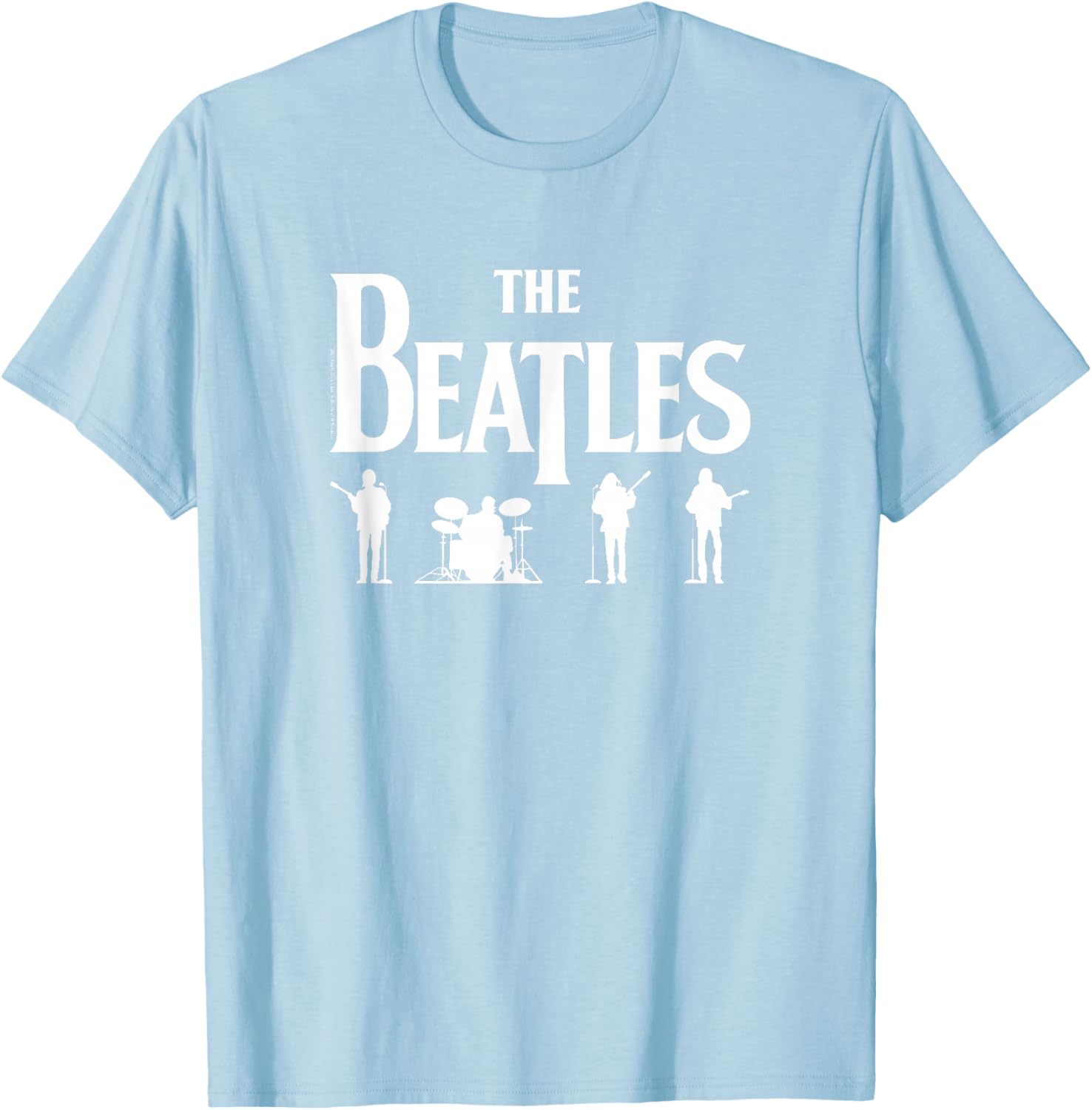 The Beatles Let It Be Light Silhouettes T-Shirt for Music Lovers - 7