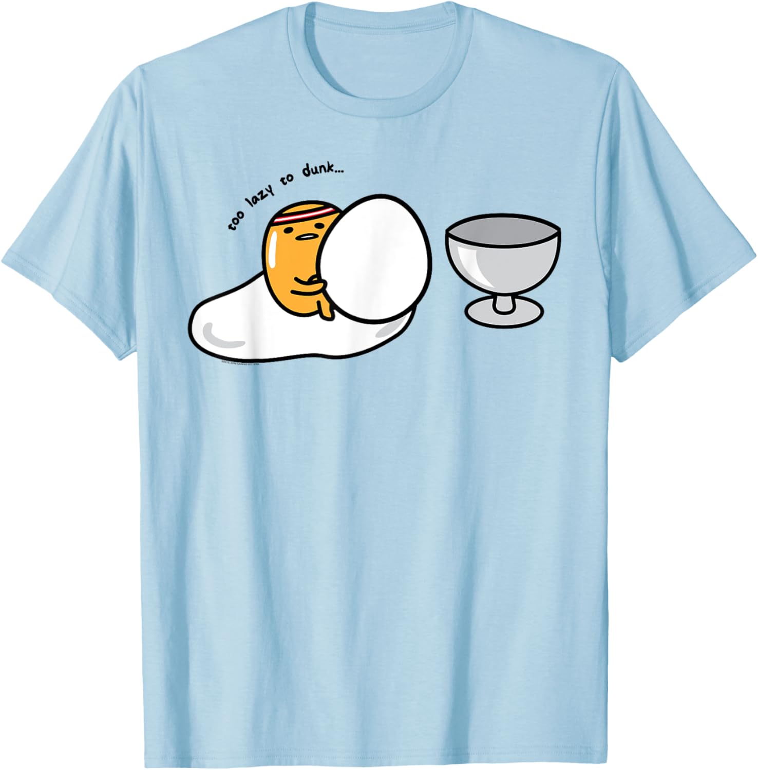 Gudetama Lazy Dunk Basketball T-Shirt for Fun and Unique Style - 16