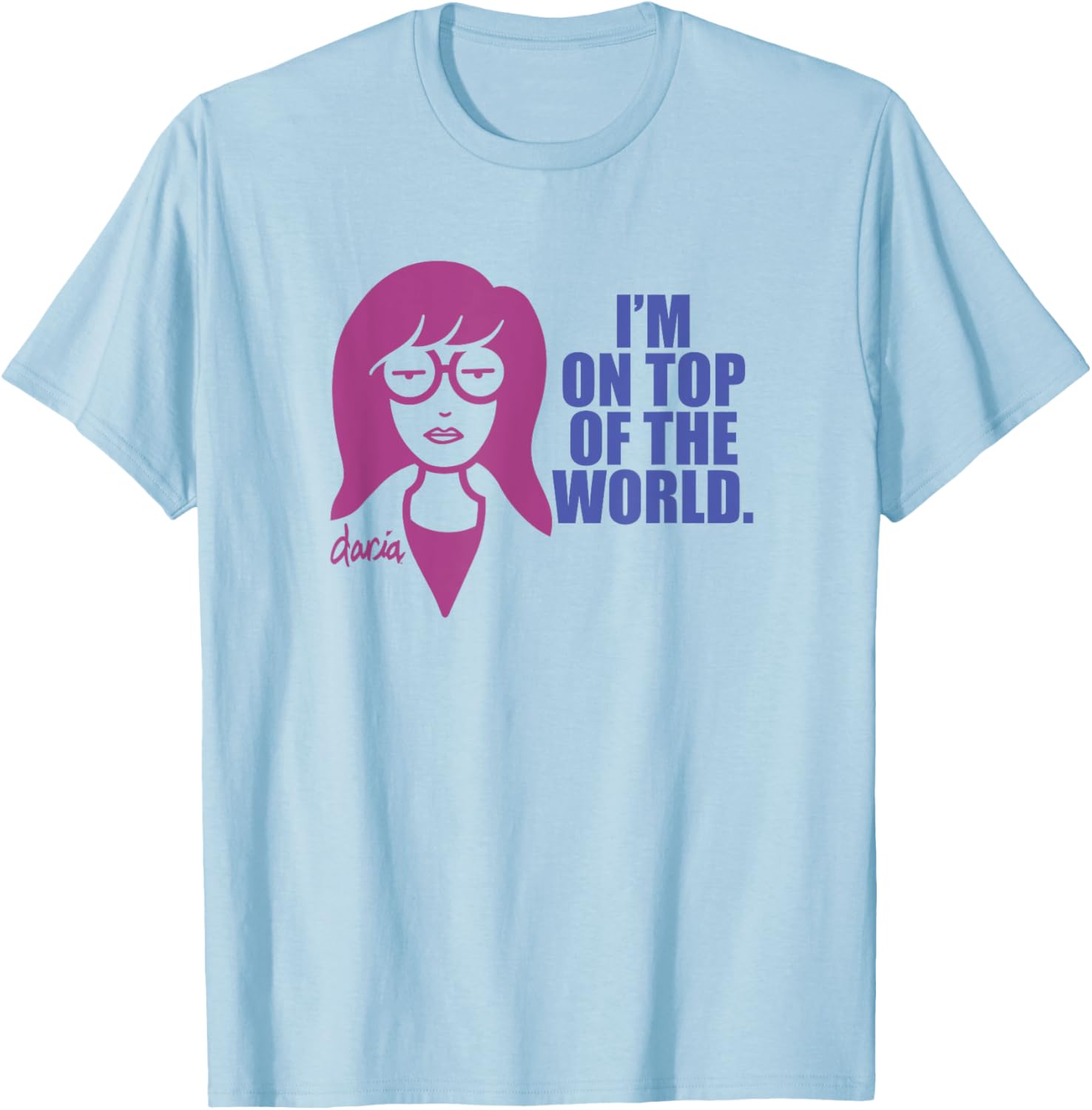 Mademark x Daria I'm on Top of the World T-Shirt for Everyday Style - 2