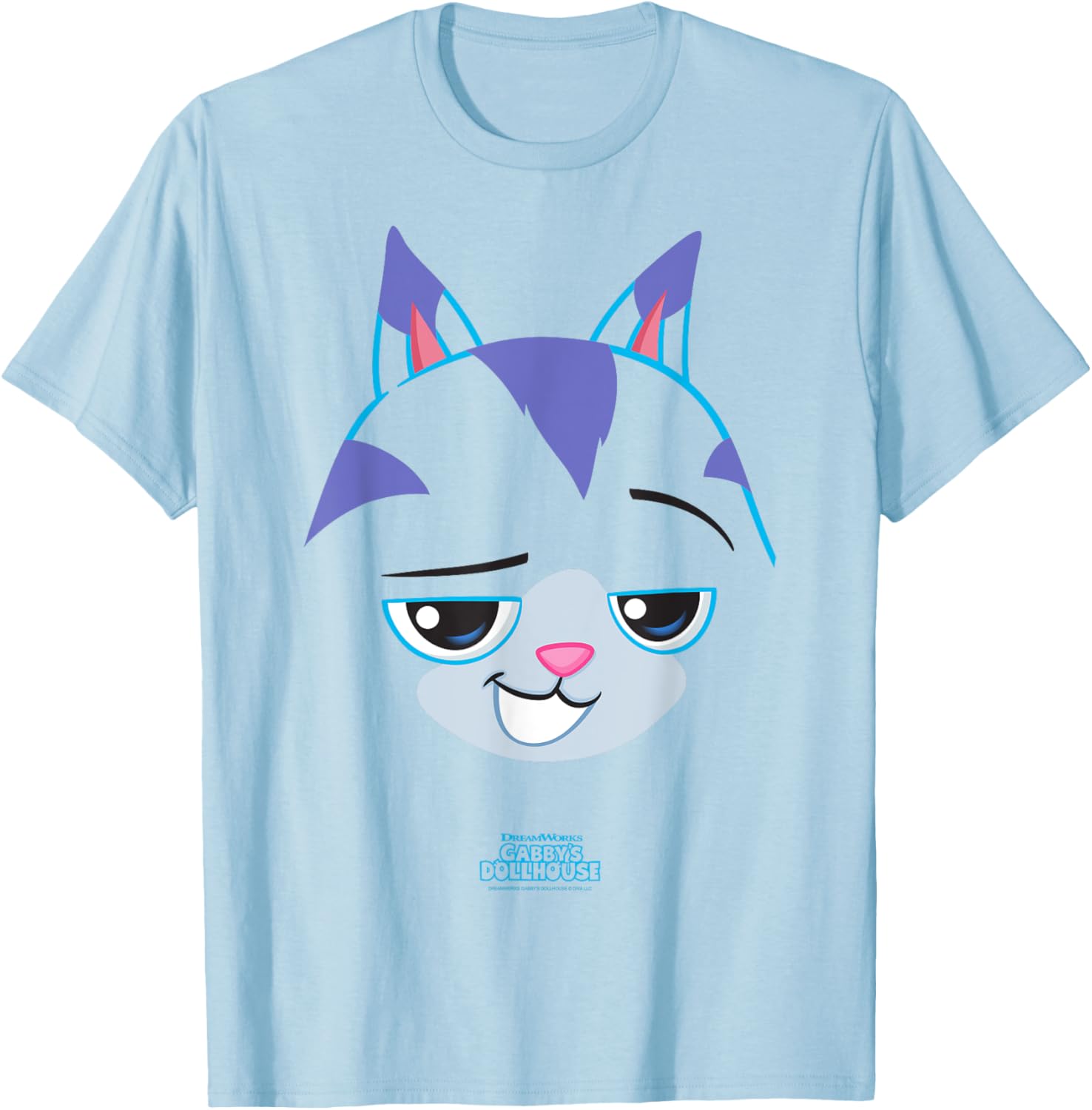 DreamWorks Gabby’s Dollhouse CatRat Big Face Halloween T-Shirt for Kids - 1