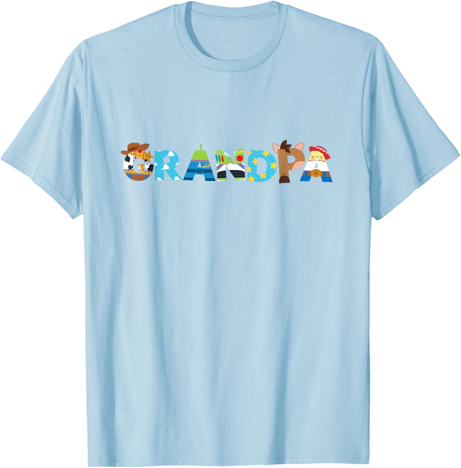 Toy Story Grandpa Family Trip Birthday T-Shirt for Kids and Adults - 12