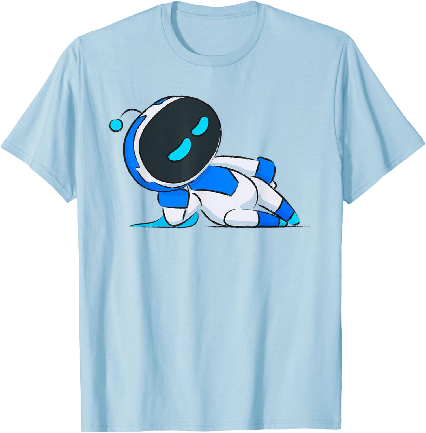 Astro Bot Rescue Mission Casual Pose T-Shirt for PlayStation Fans - 6
