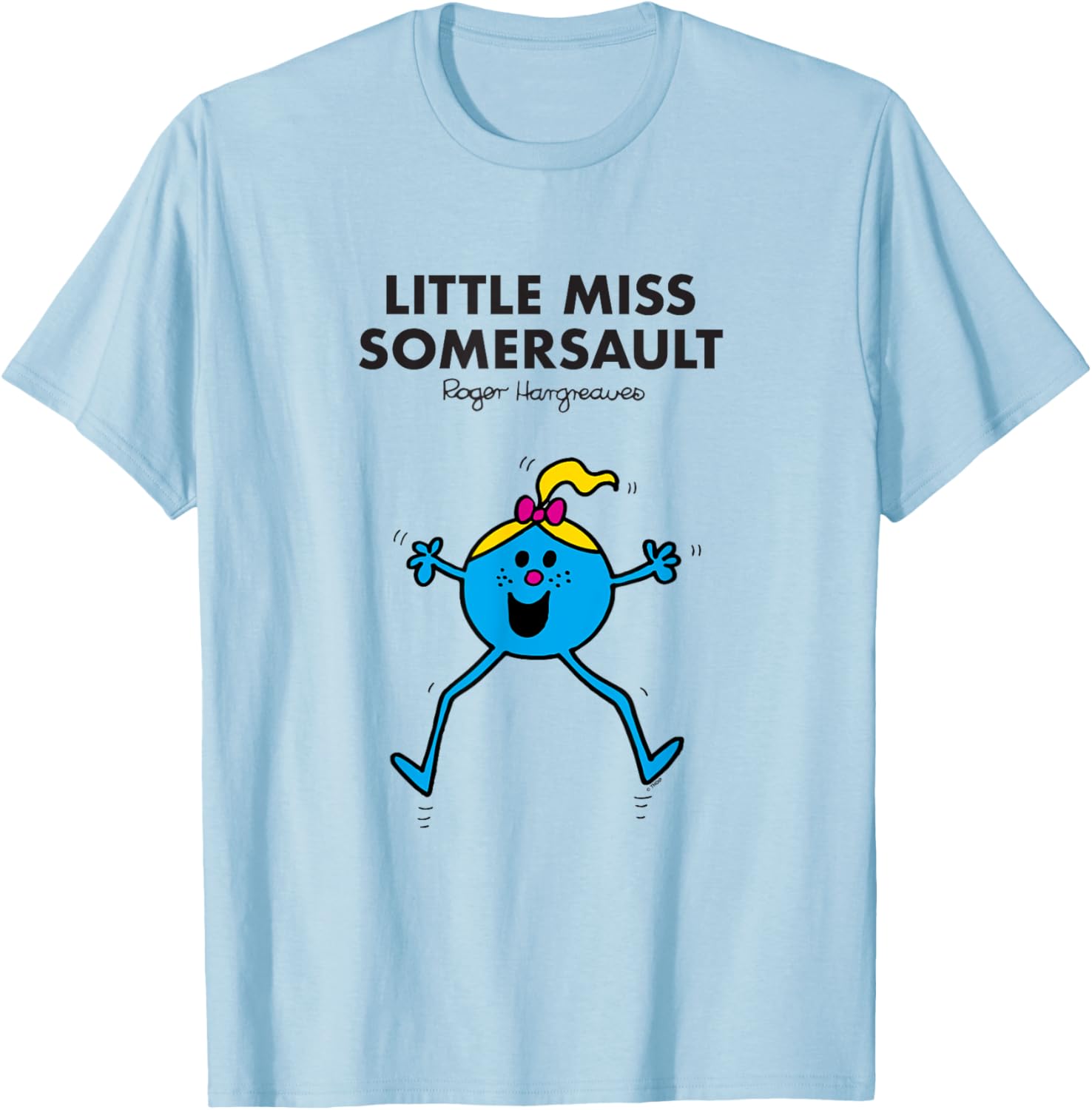 Mr Men Little Miss Somersault T-Shirt Fun and Colorful Kids Apparel - 1