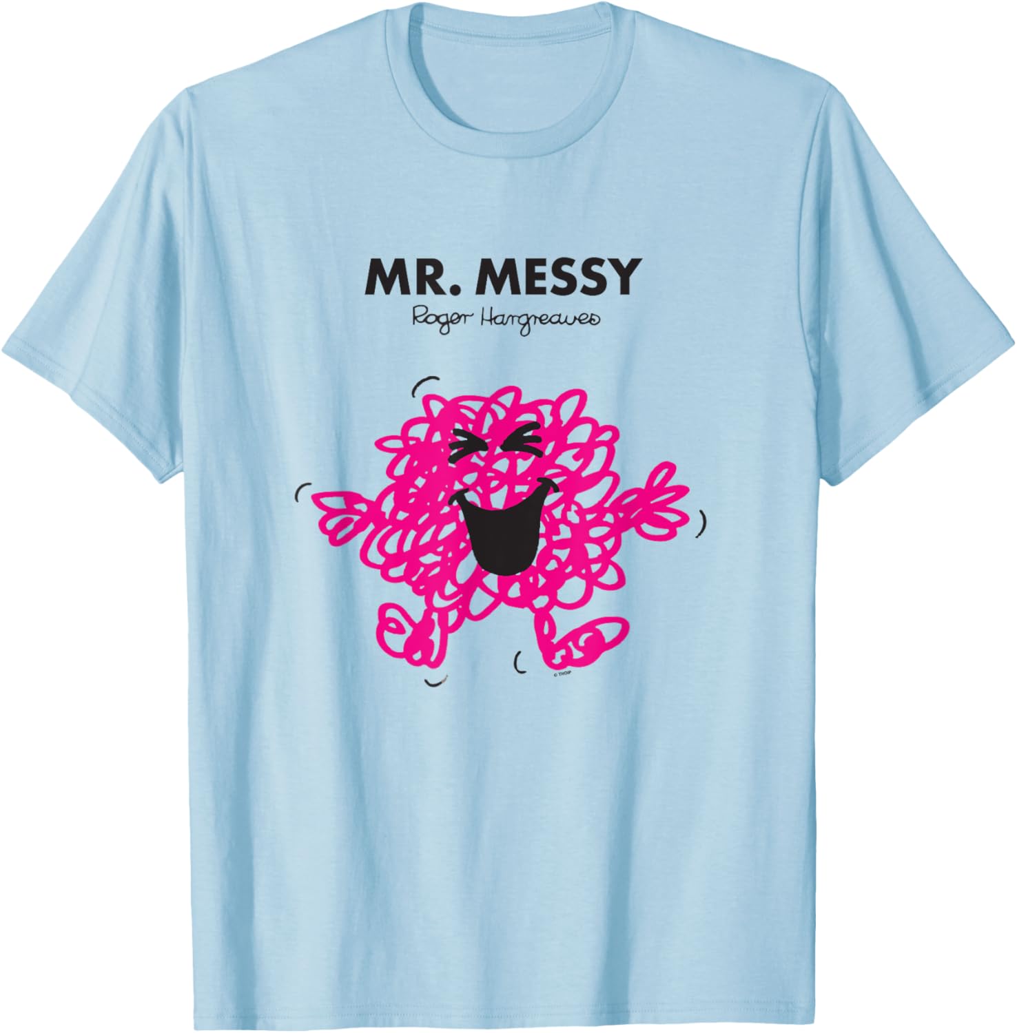 Mr. Men Mr. Messy T-Shirt for Fun Casual Wear - Kids & Adults Clothing - 9