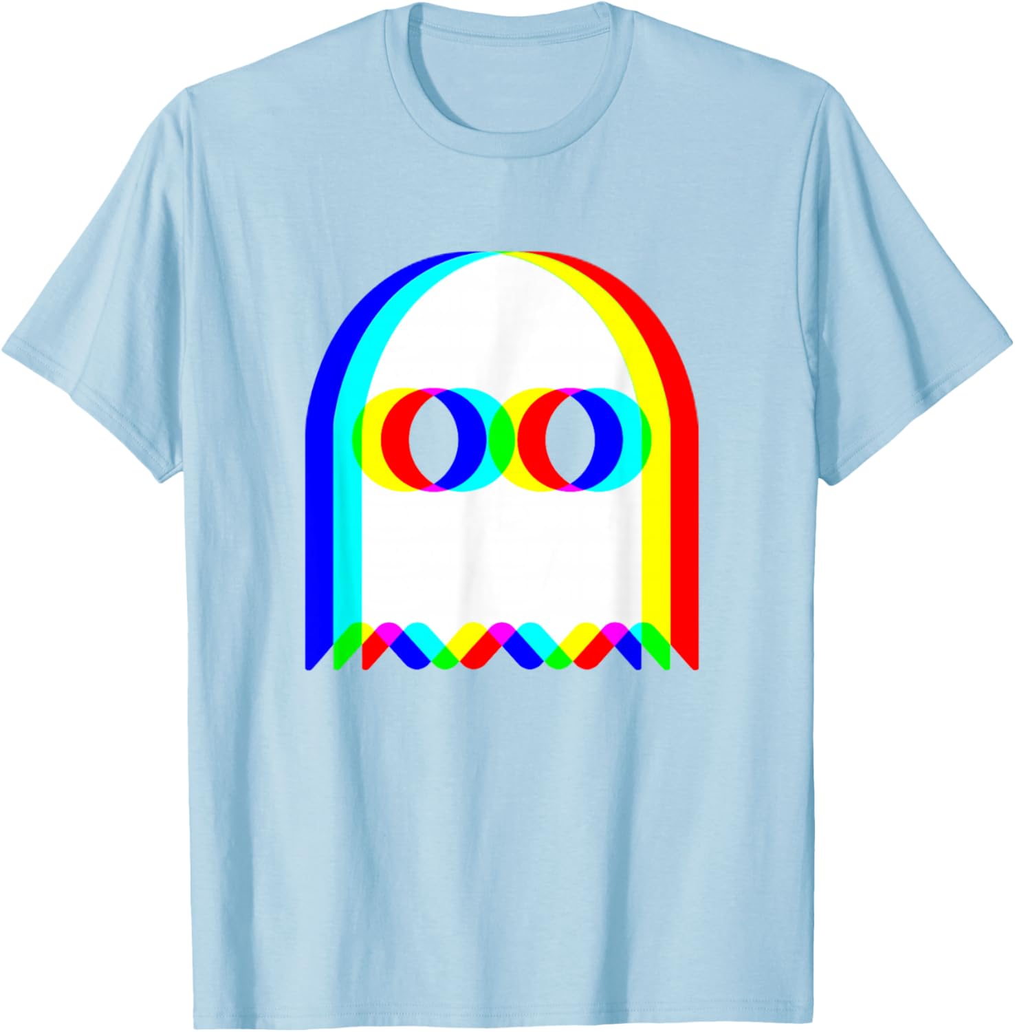 Funny Trippy Ghost Halloween T-Shirt for EDM Rave Party Fun - 21