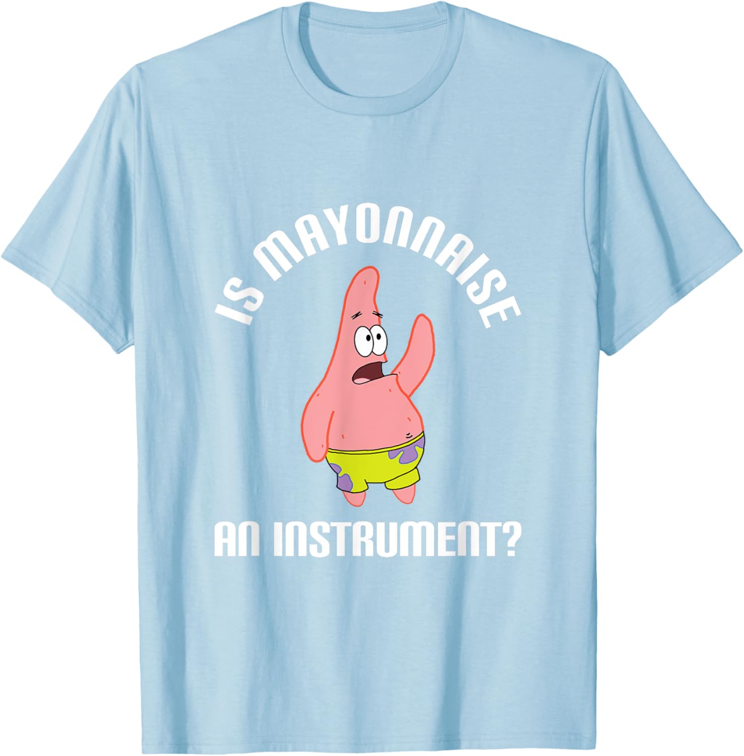 Mademark SpongeBob SquarePants Mayonnaise Instrument T-Shirt for Fans - 5