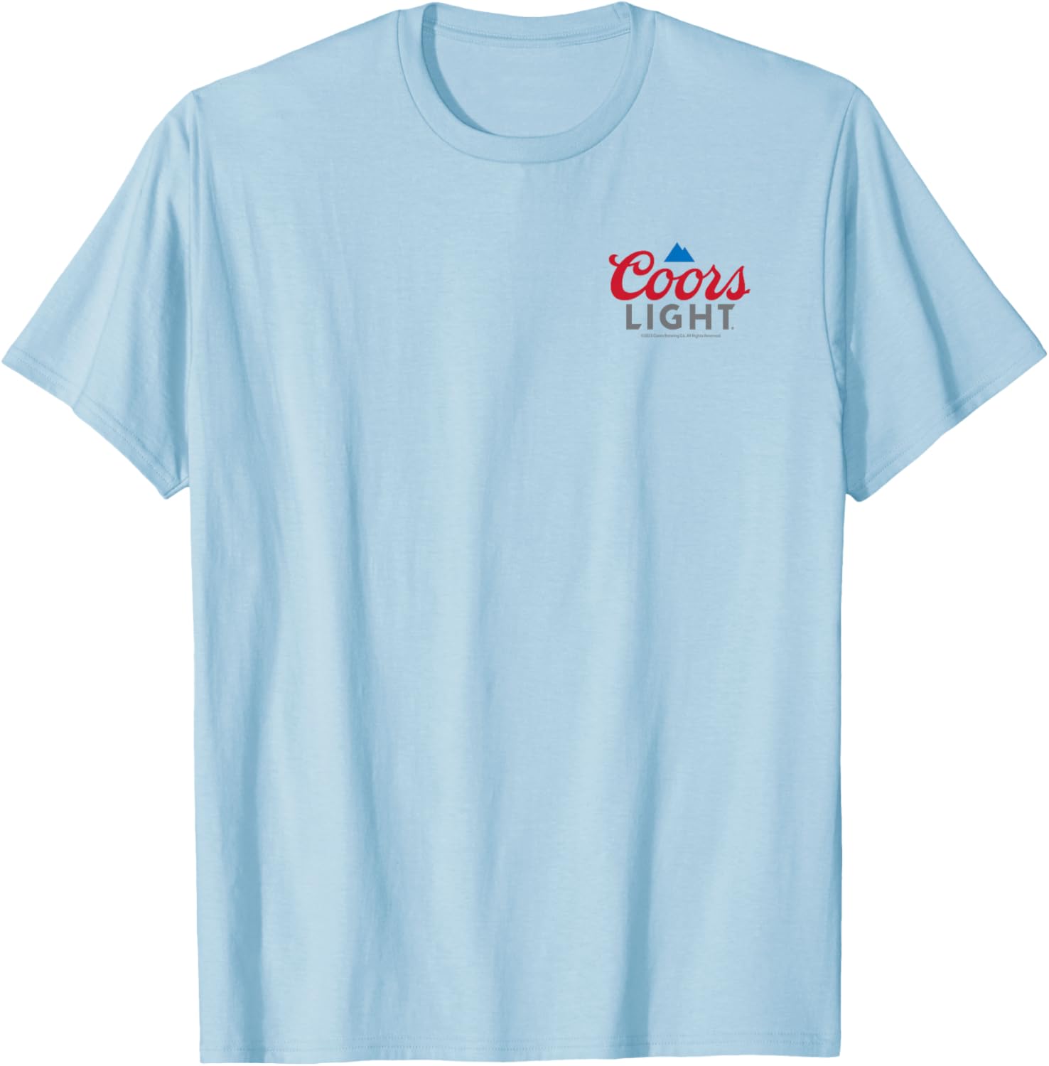Coors Light Logo T-Shirt for Casual Style - Perfect for Fans and Outings - 1