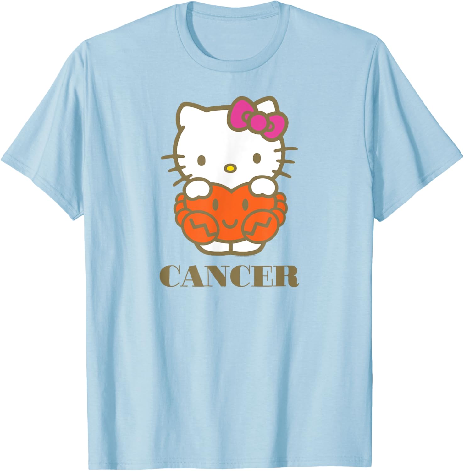 Cute Hello Kitty Zodiac Cancer T-Shirt for Stylish Fans and Collectors - 3