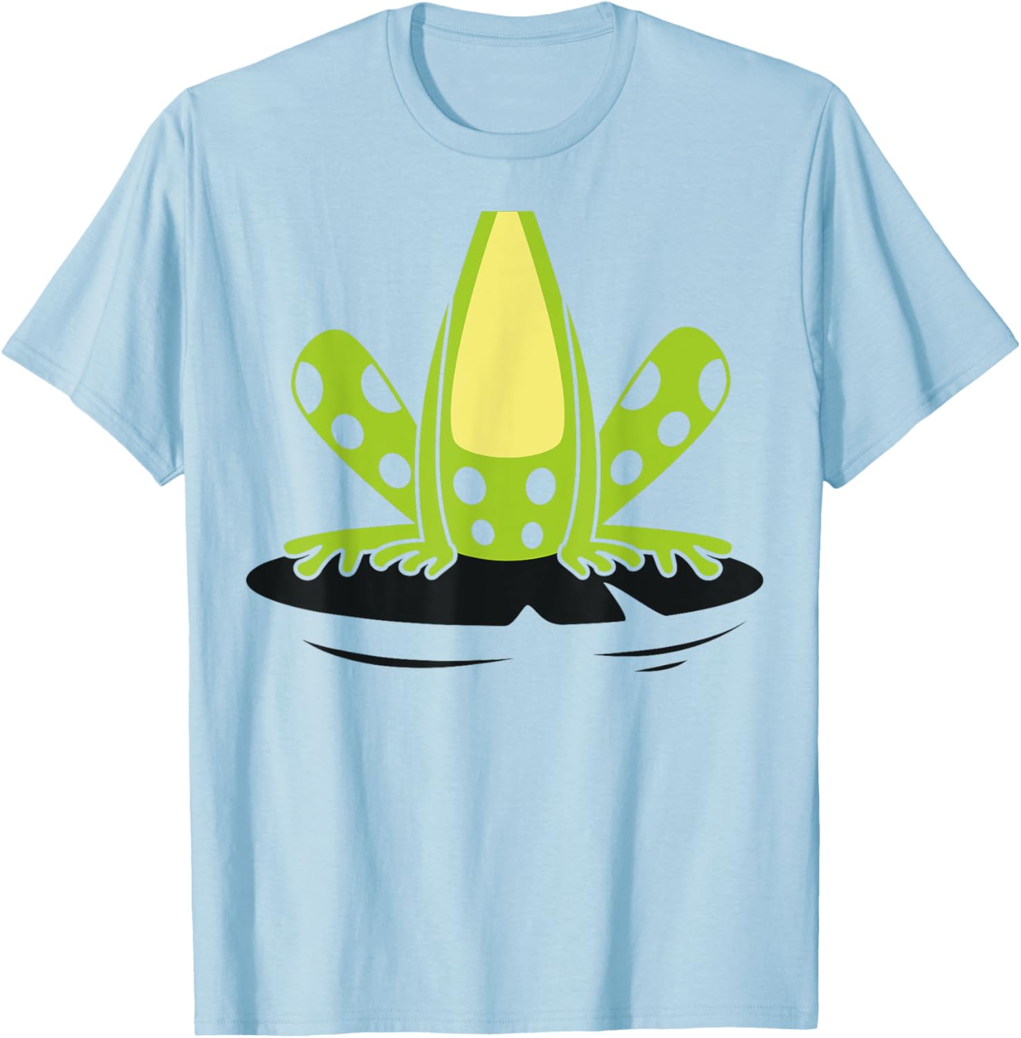 Cute Frog Body Costume T-Shirt for Halloween Gift - Easy Reptile Apparel - 13