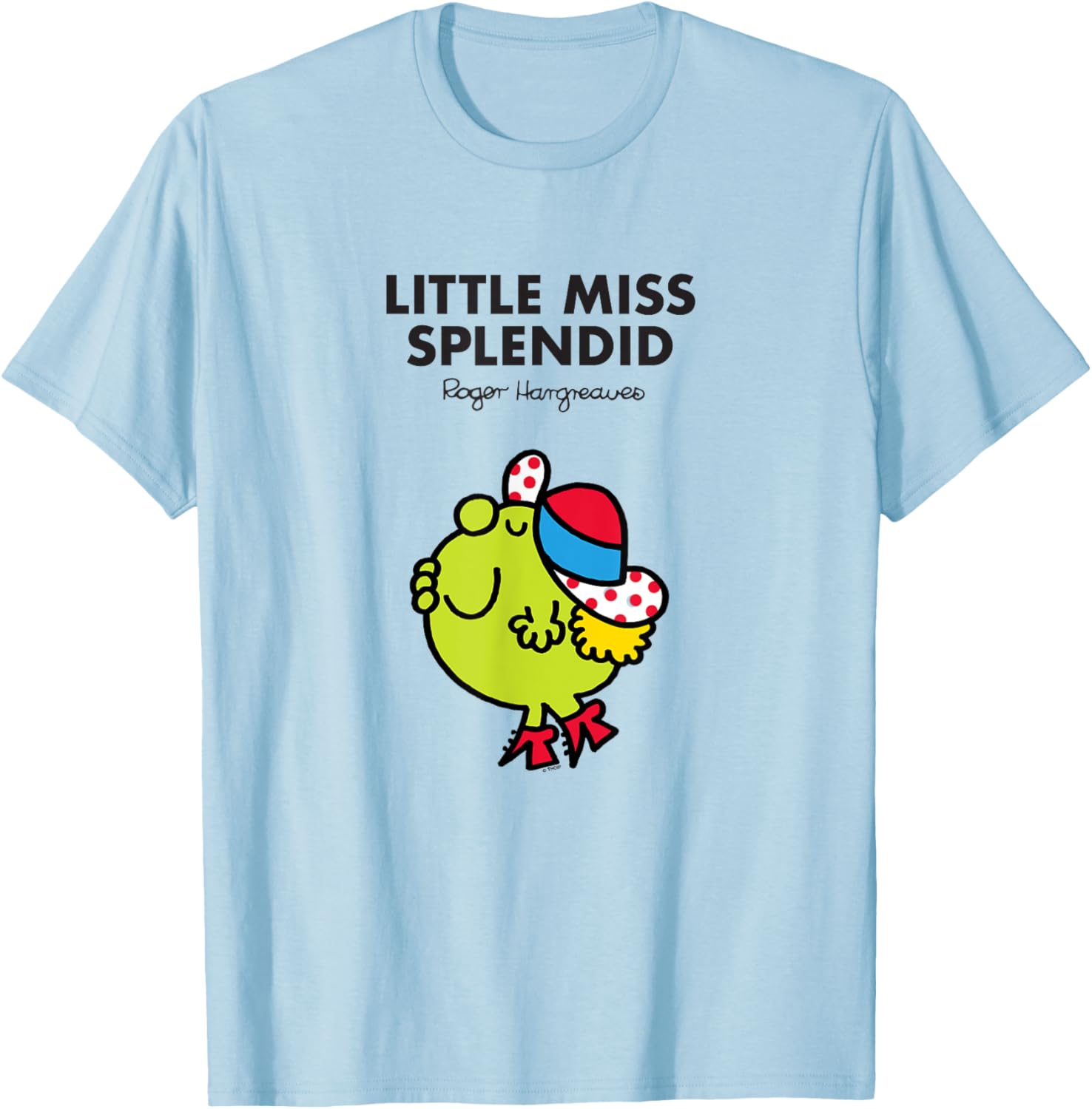Mr Men Little Miss Splendid T-Shirt for Kids Fun Colorful Design - 13