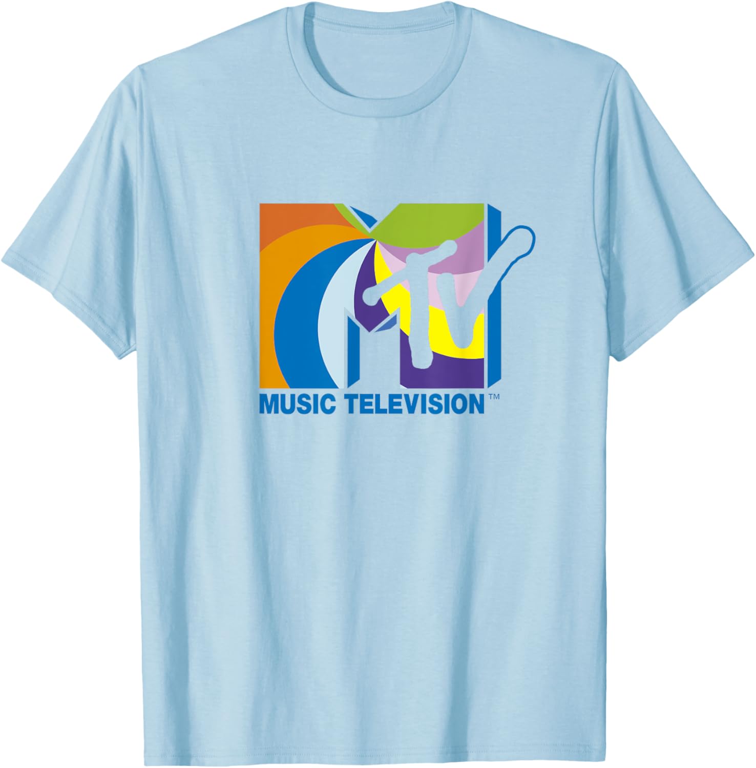 Mademark x MTV Party T-Shirt With Bold Colors and Iconic Logo Design - 1