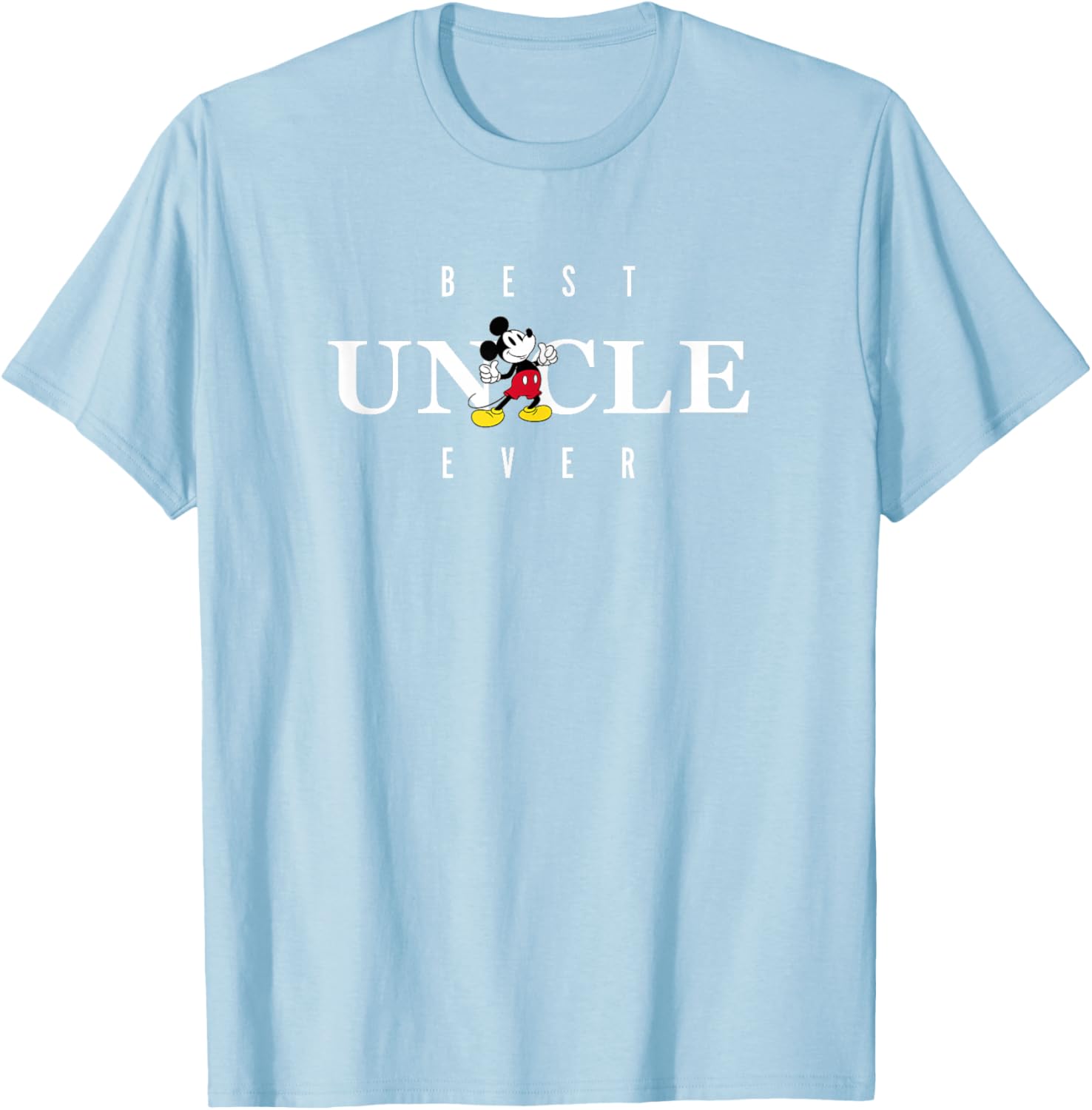 Disney Mickey Mouse Best Uncle Ever T-Shirt for Father's Day Gifts - 13