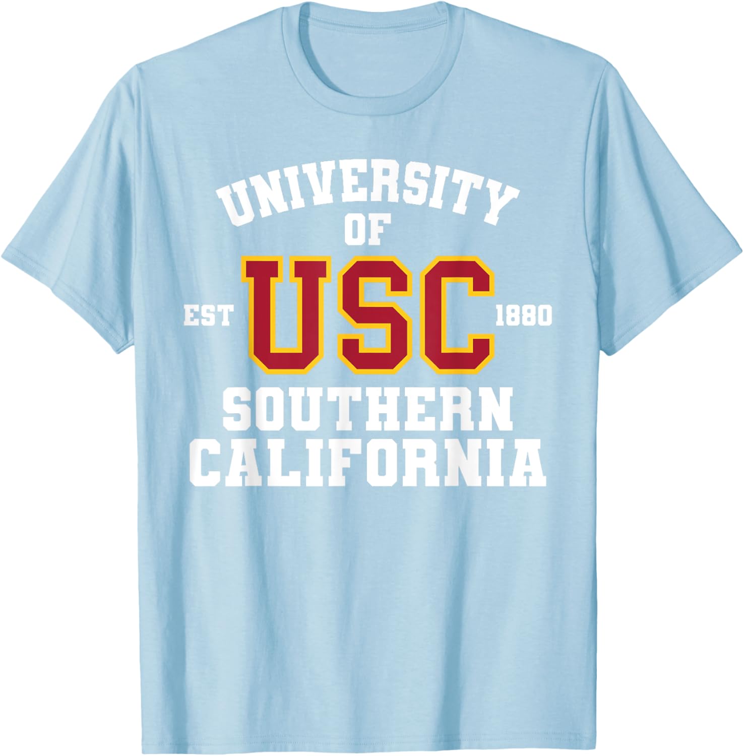 USC Established 1880 University of Southern California T-Shirt for Fans - 15