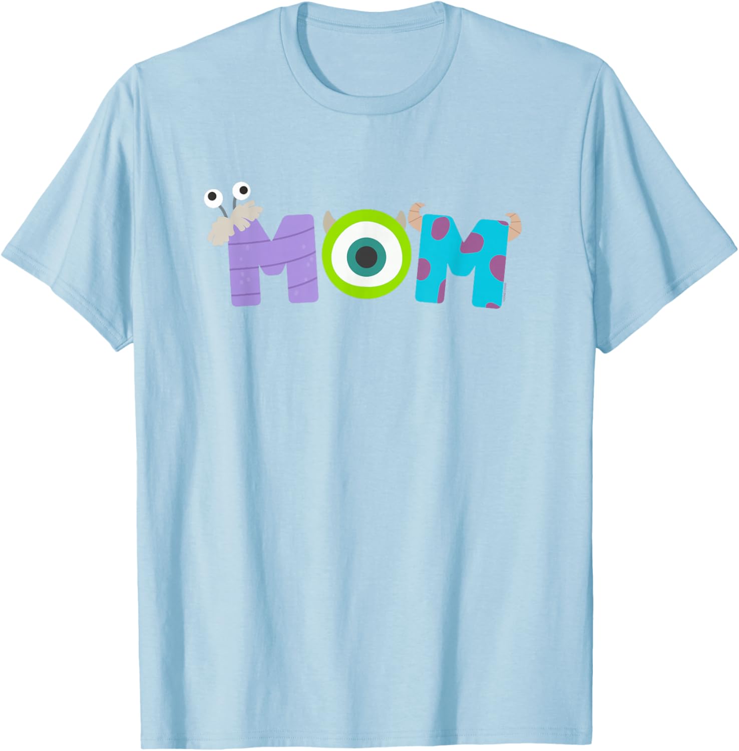 Monsters Inc Mom T-Shirt for Mother's Day Birthday Gift Clothing - 22