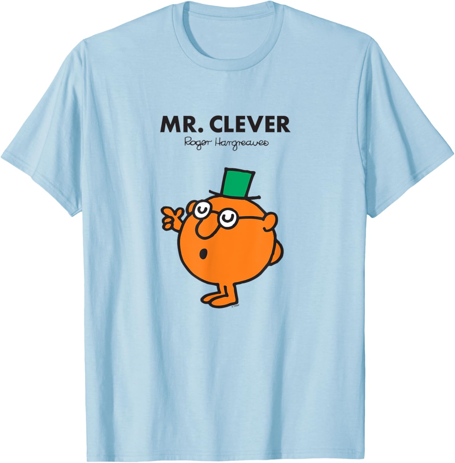 Mr Men Mr Clever T-Shirt for Kids and Adults Fun Graphic Tee - 10