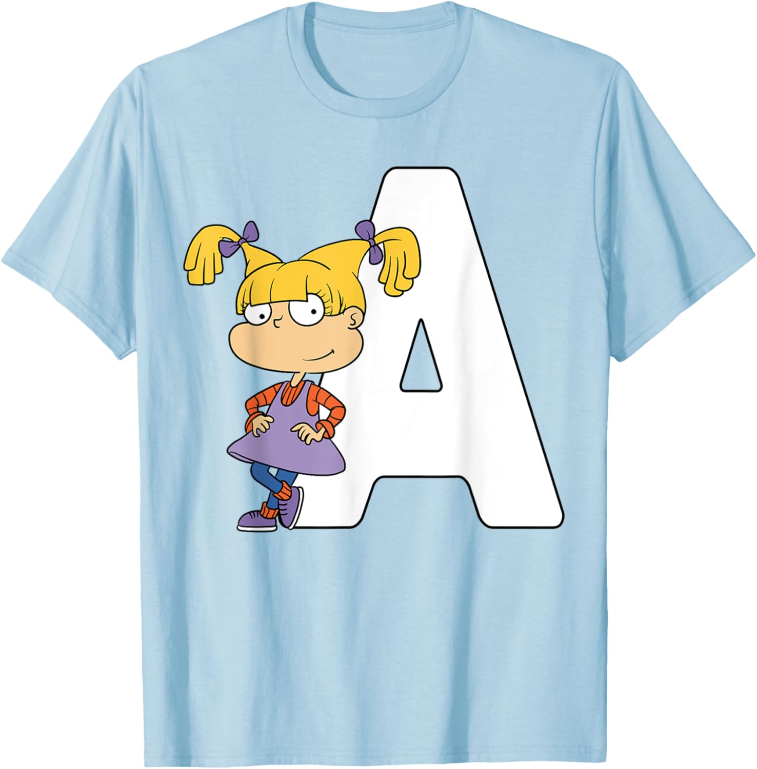 Mademark x Rugrats Angelica Pickles The Girl with an A T-Shirt for Fans - 12