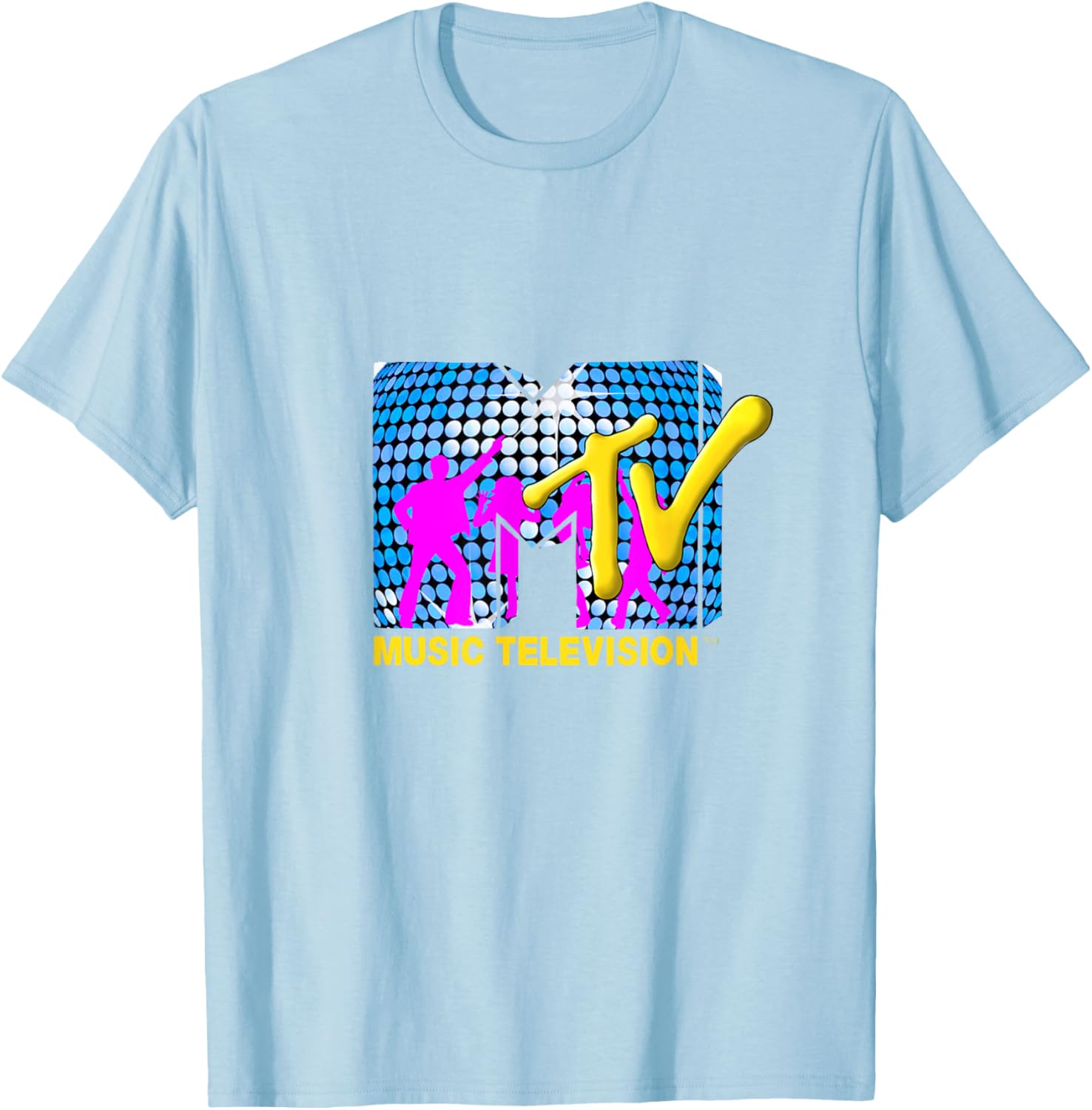 Mademark x MTV Disco Sphere T-Shirt with Funky Dancers Logo Design - 2