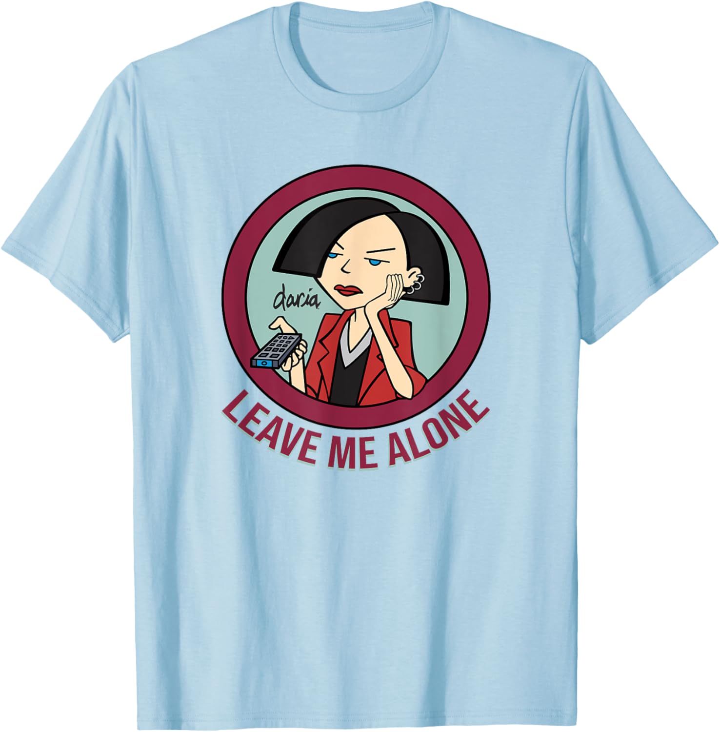 Mademark x Daria Leave Me Alone T-Shirt for Casual Cool Style - 9