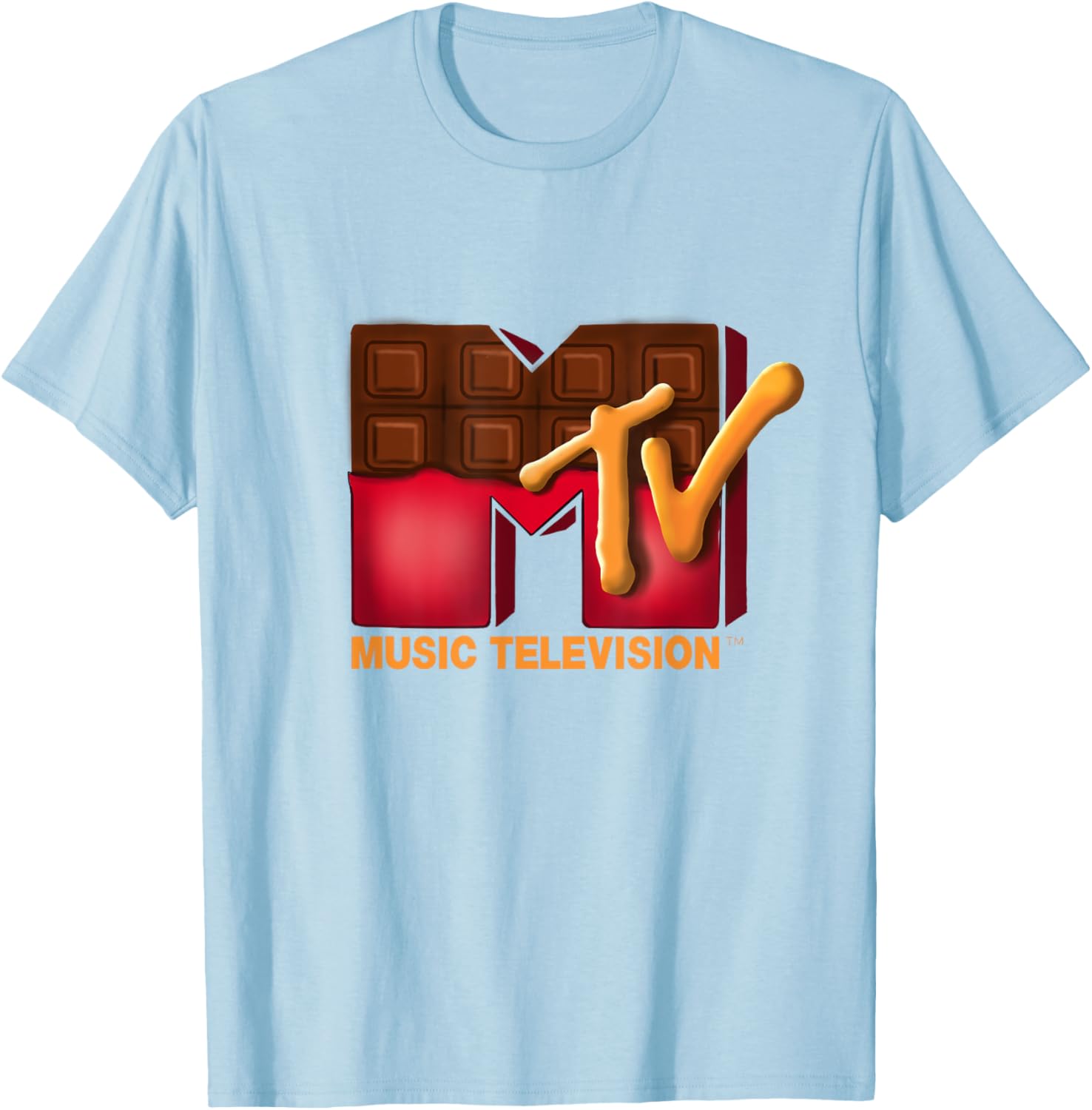 Mademark x MTV T-Shirt featuring Iconic MTV Logo and Chocolate Bar Design - 6