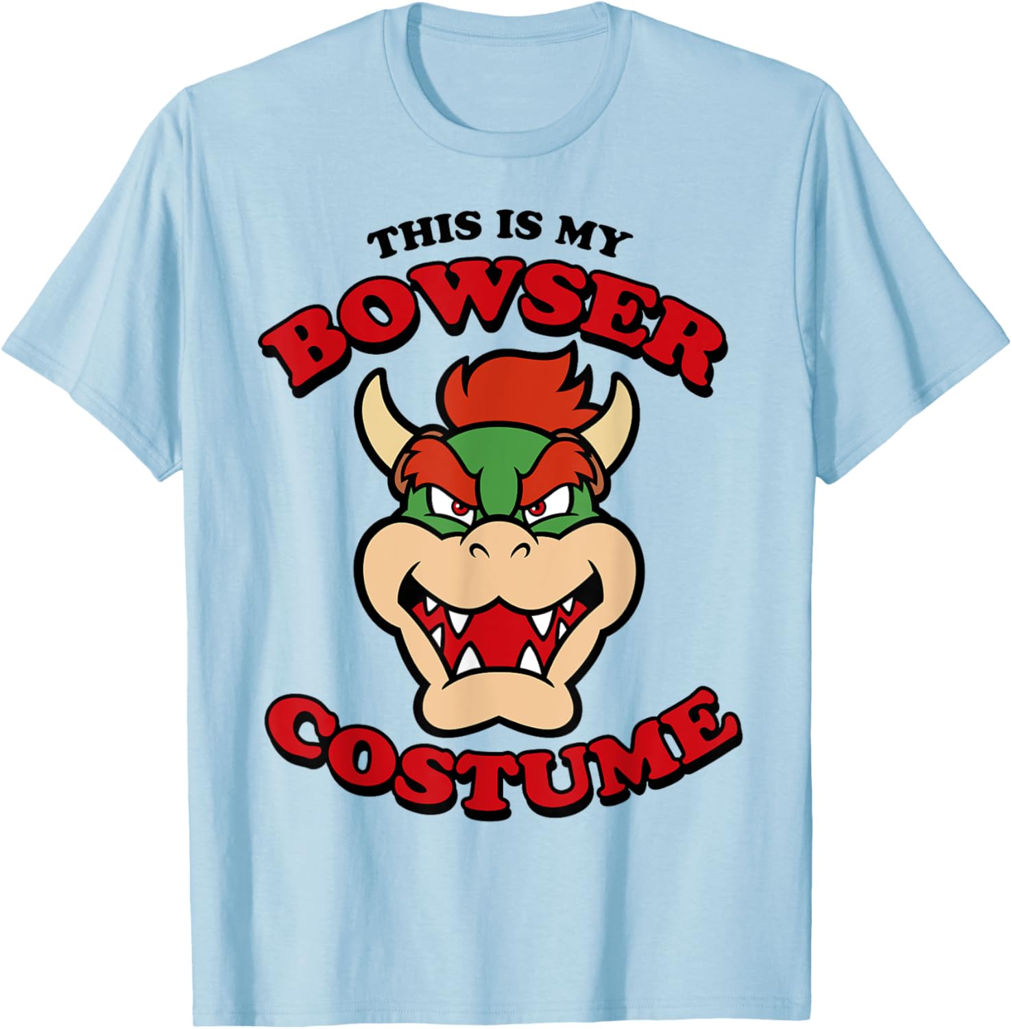 Super Mario Bowser Costume Graphic T-Shirt for Ultimate Fans - 8